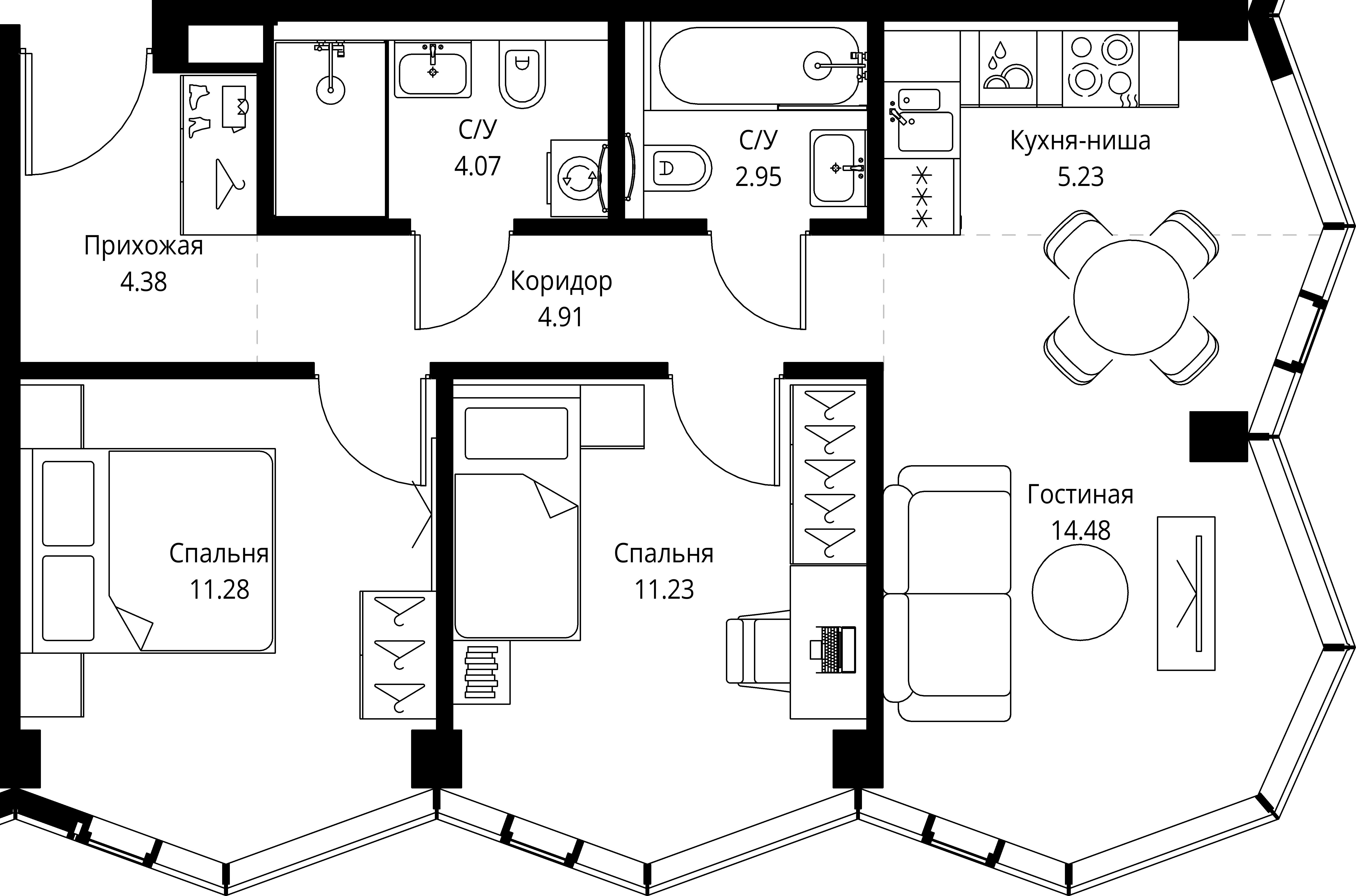 Квартира №30809