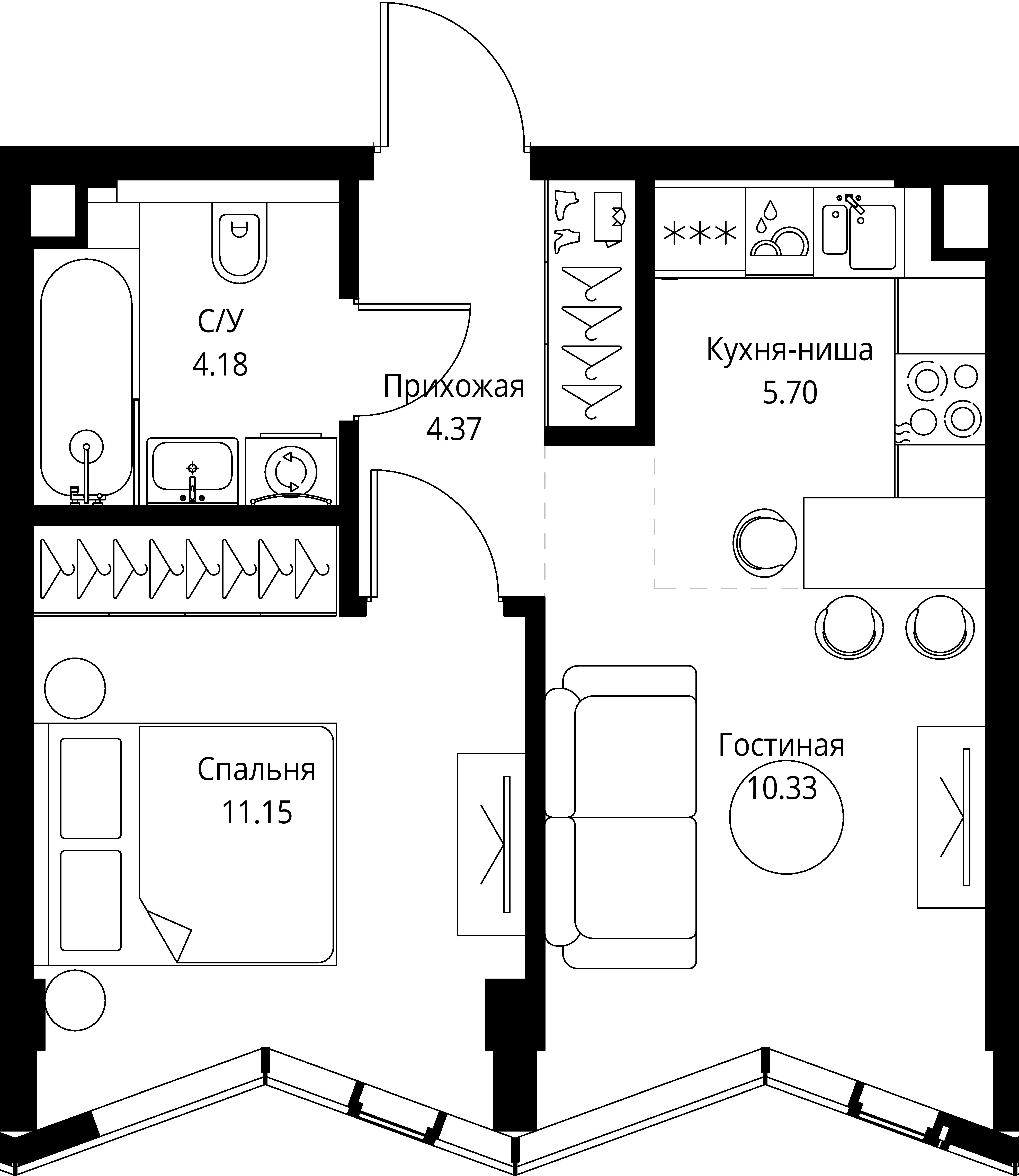 Квартира №30911