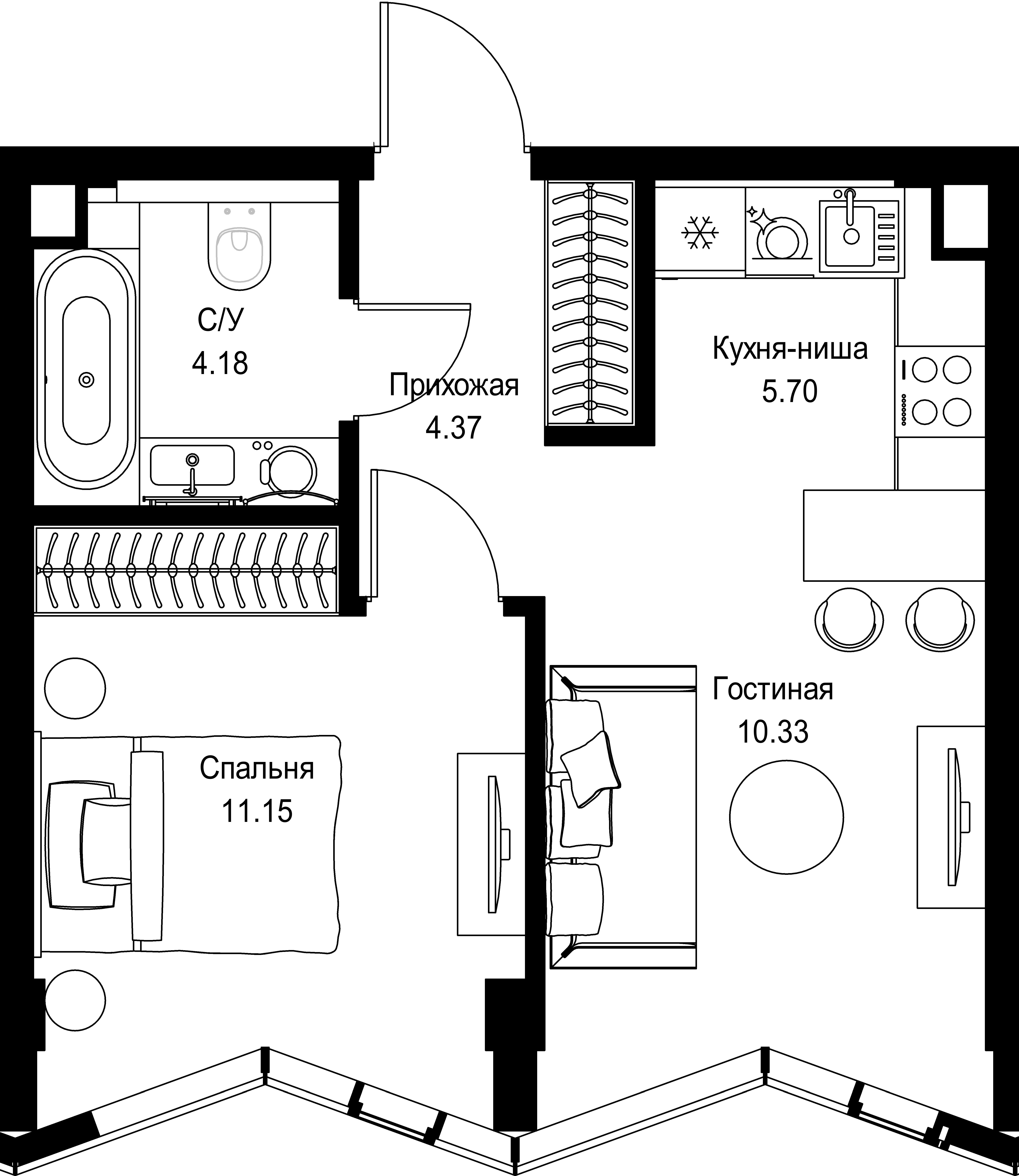 Квартира №30911