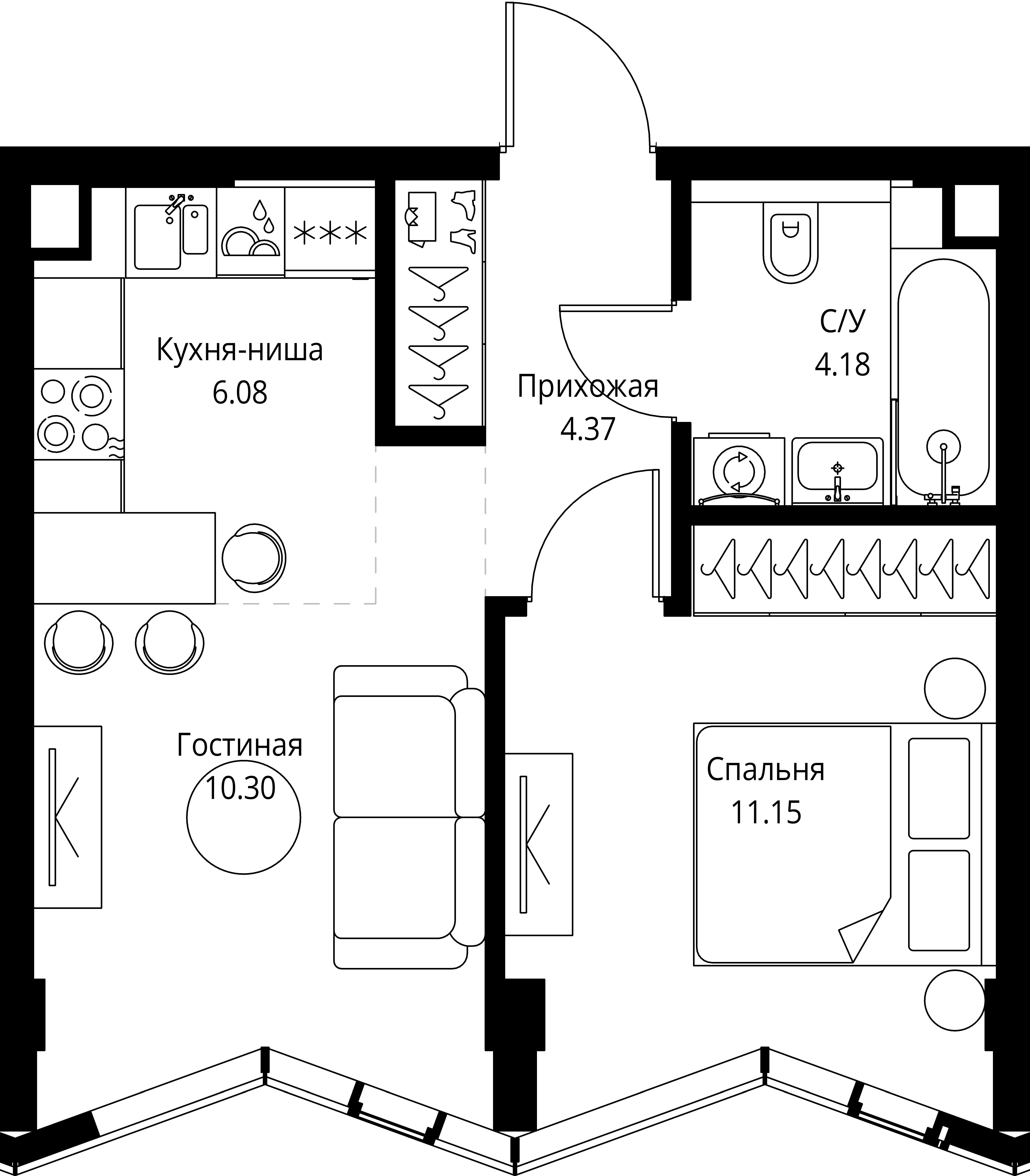 Квартира №30912