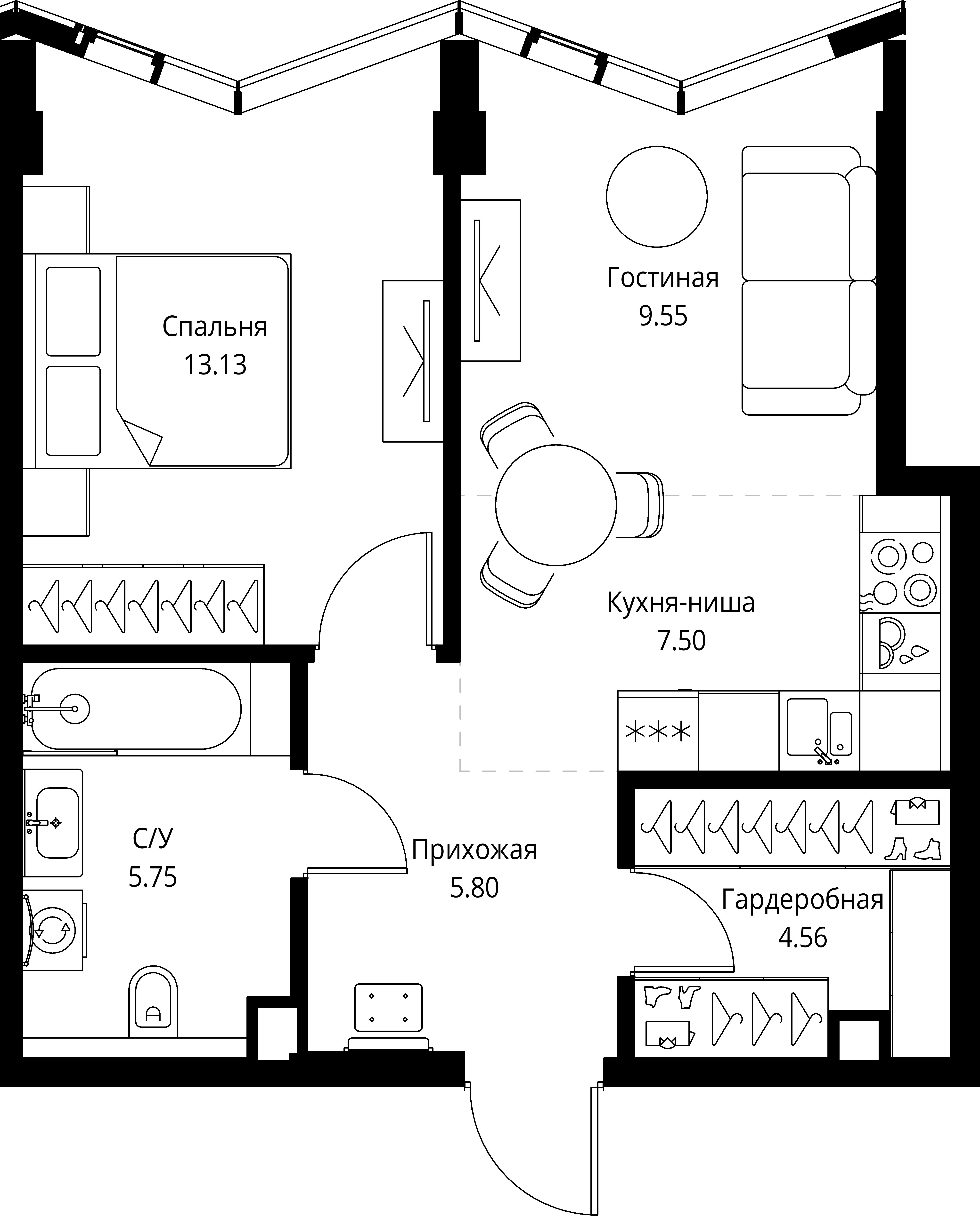 Квартира №30905