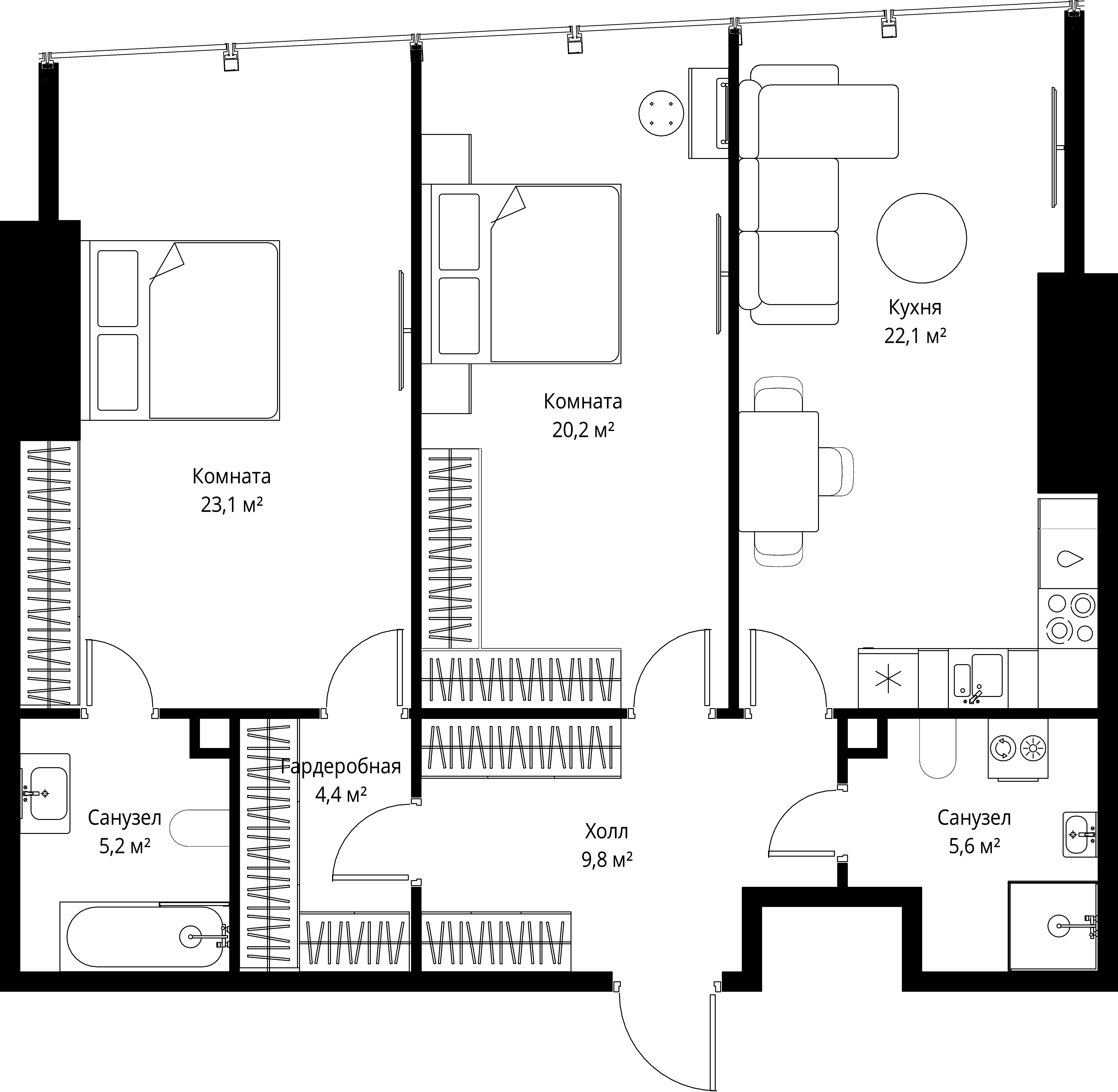Планировка объекта