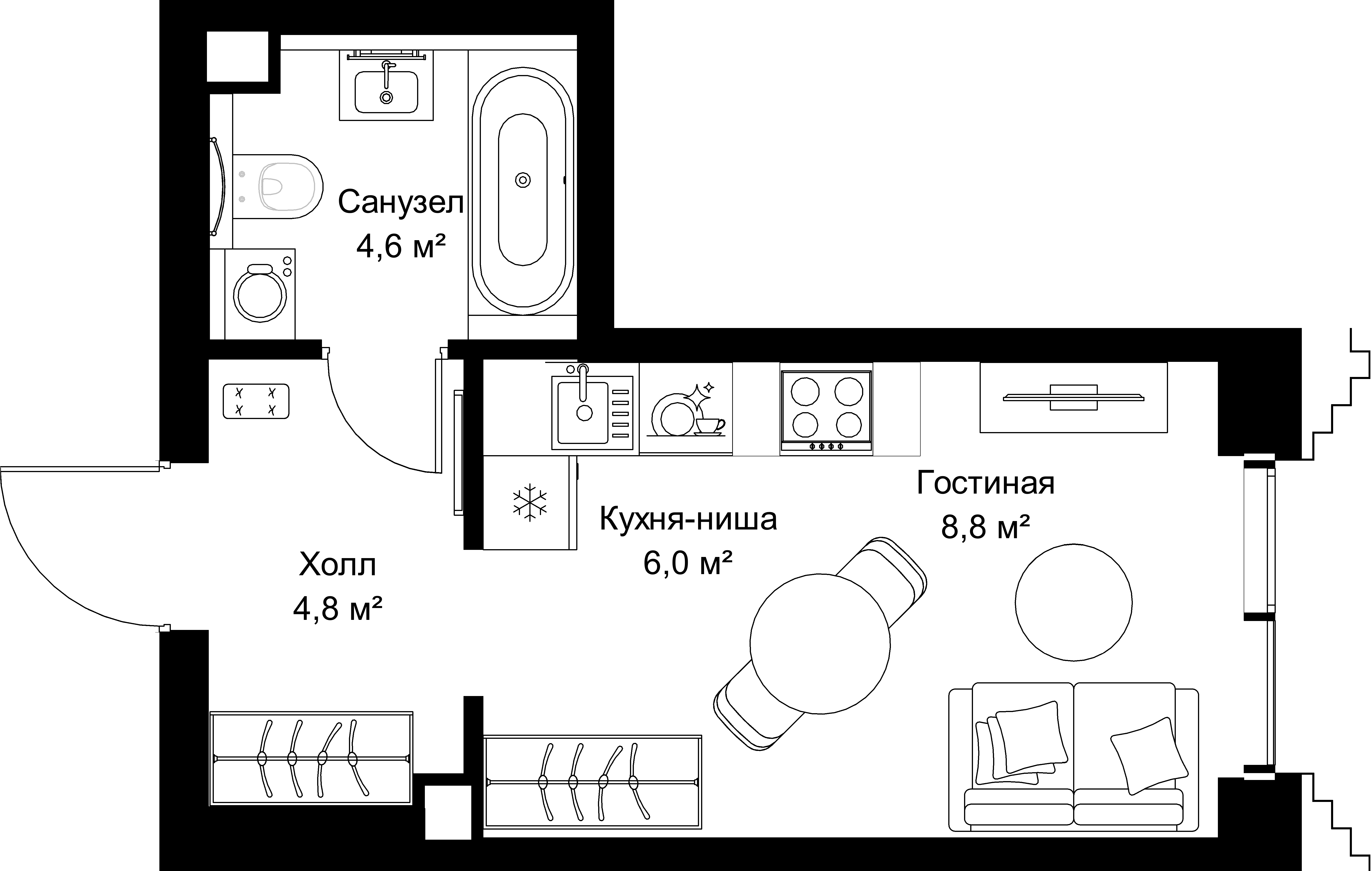 План этажа