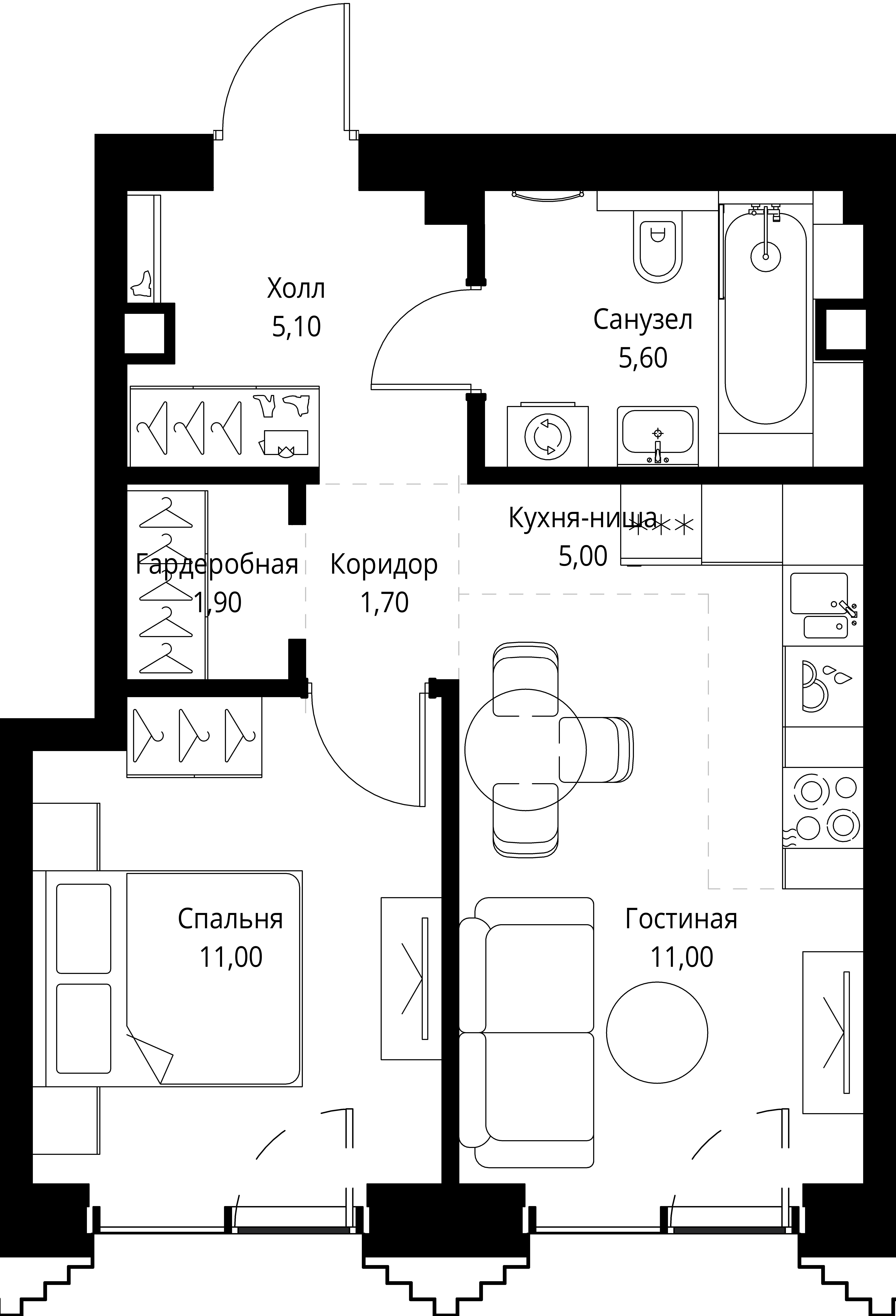 Квартира №218250