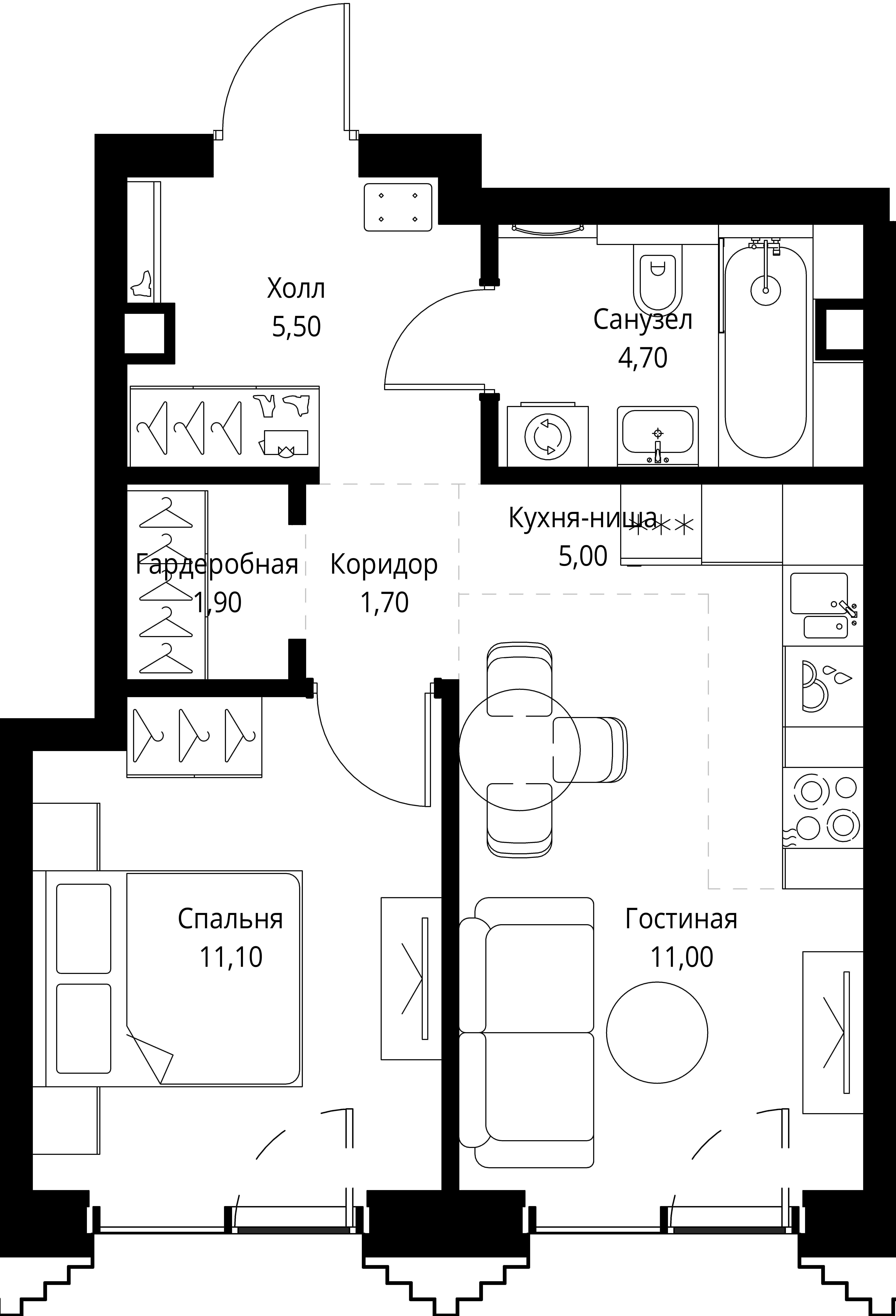 Квартира №226370