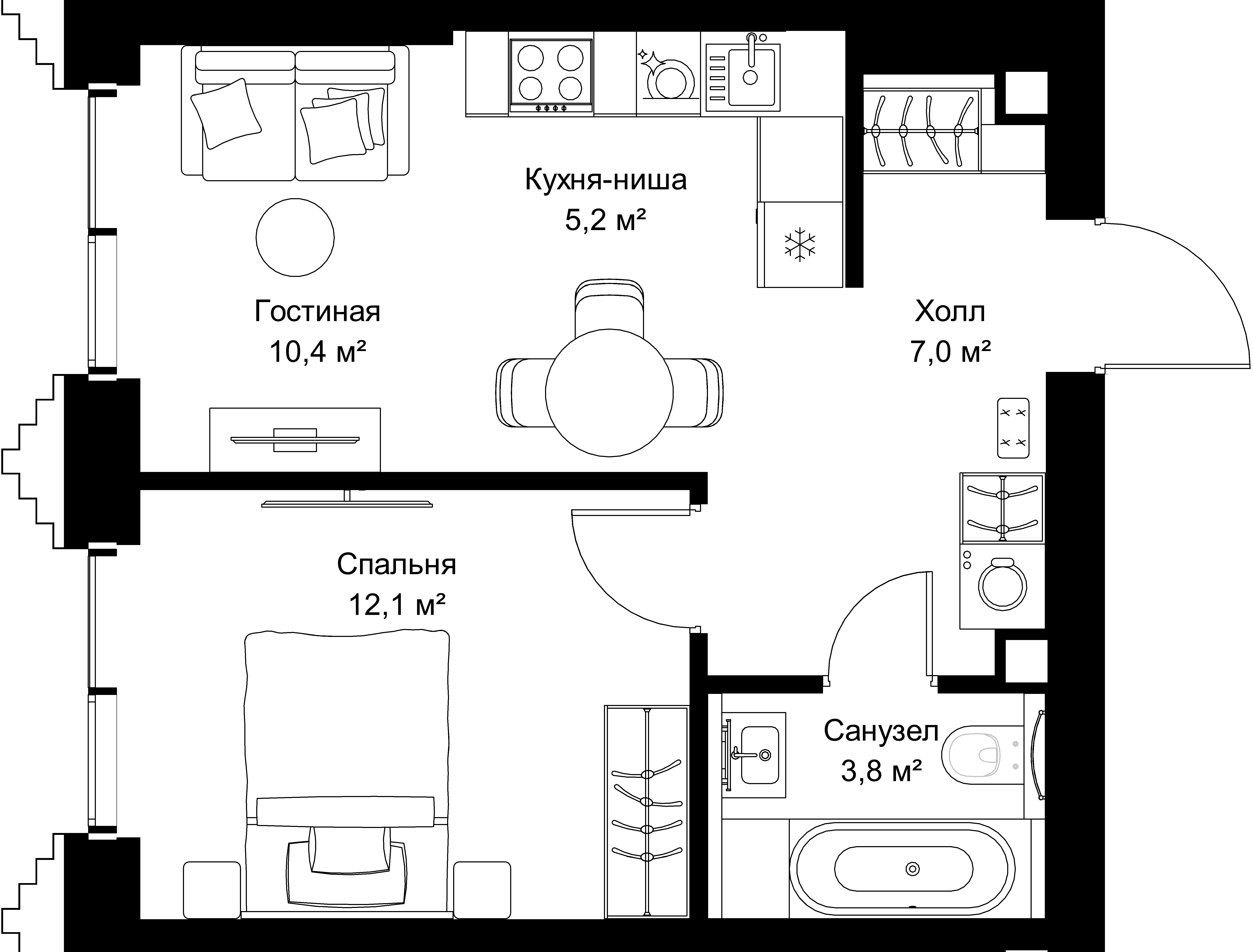 План этажа