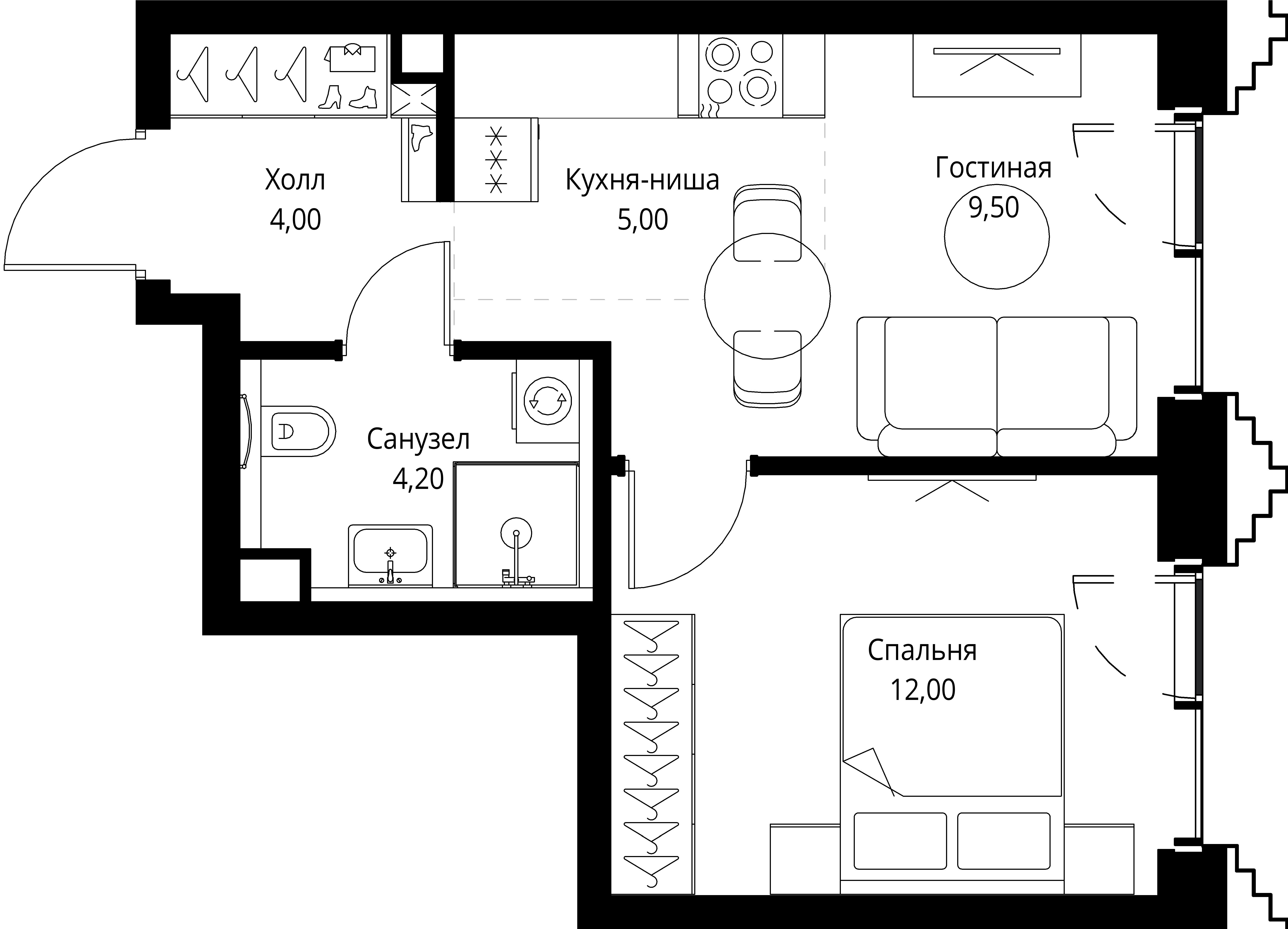 Квартира №230427