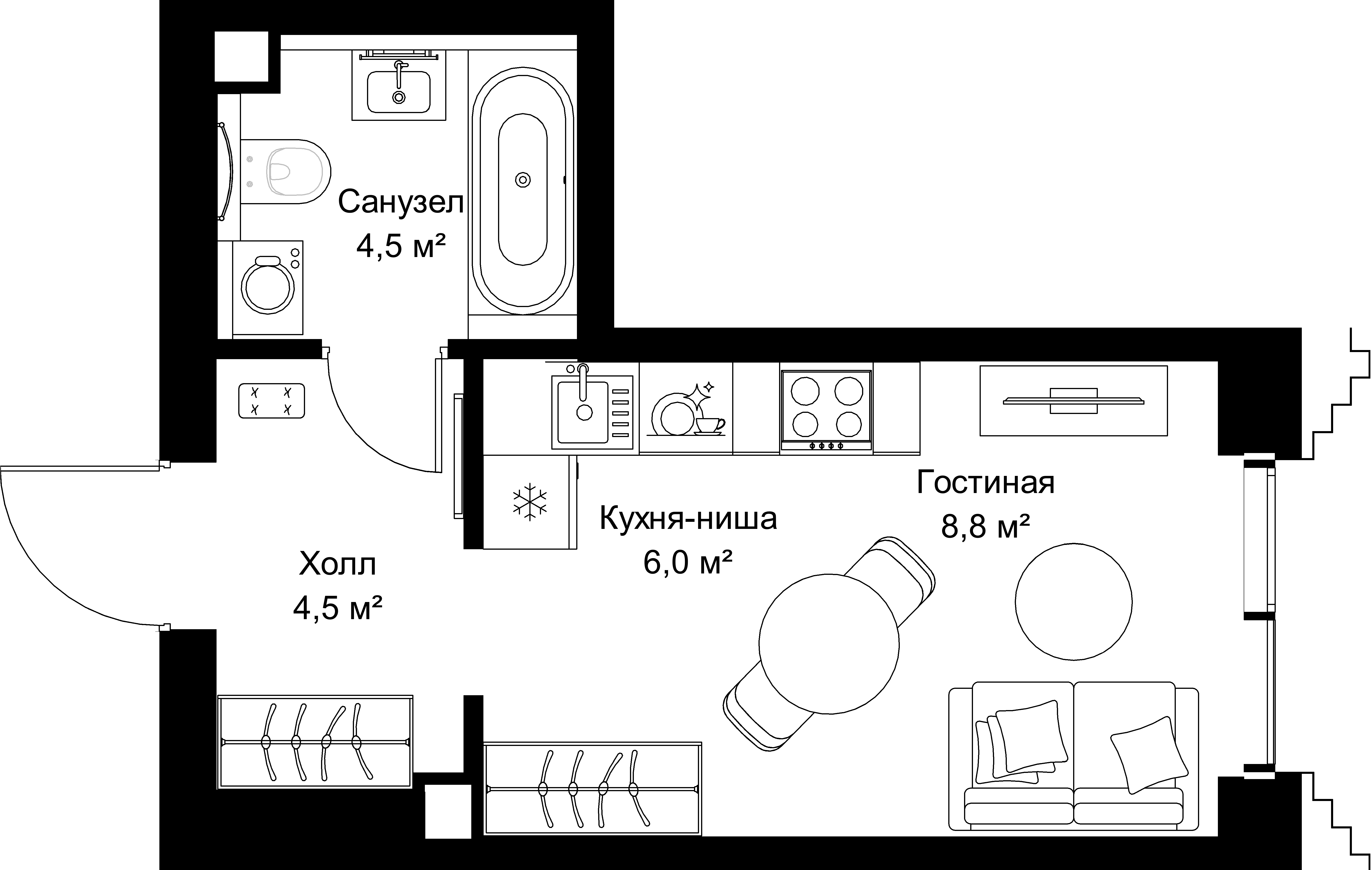 План этажа