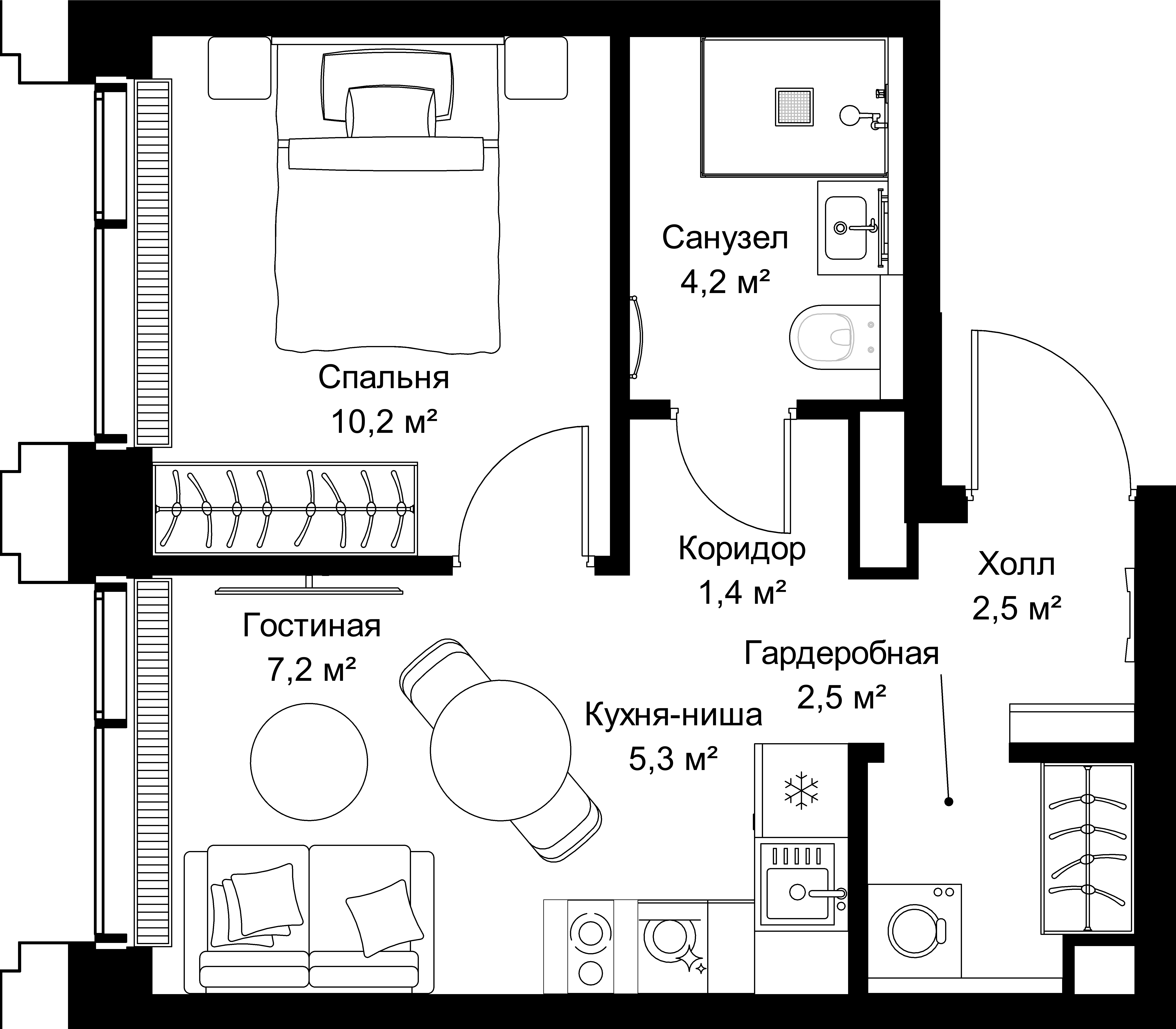 Планировка объекта