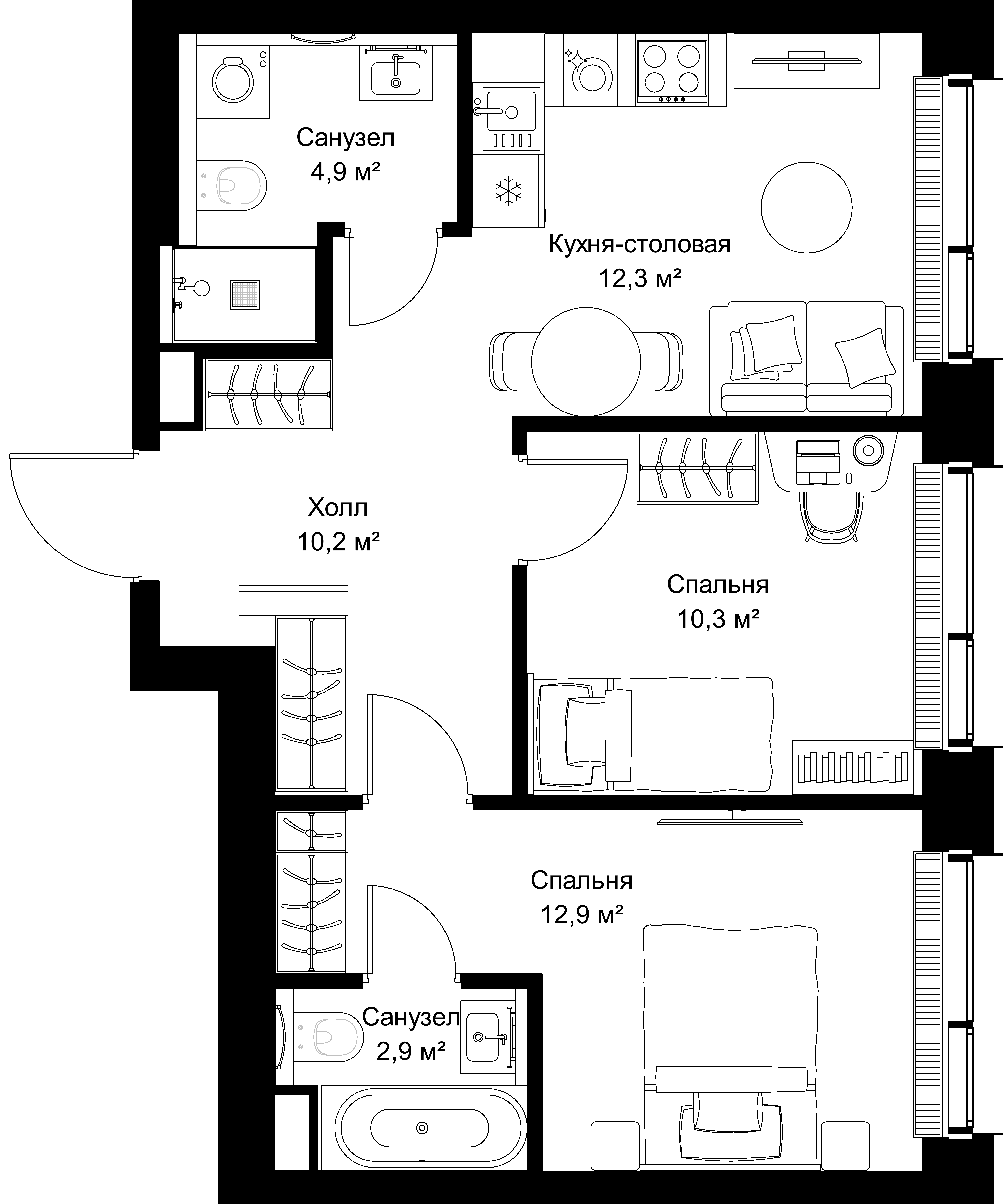 Планировка объекта