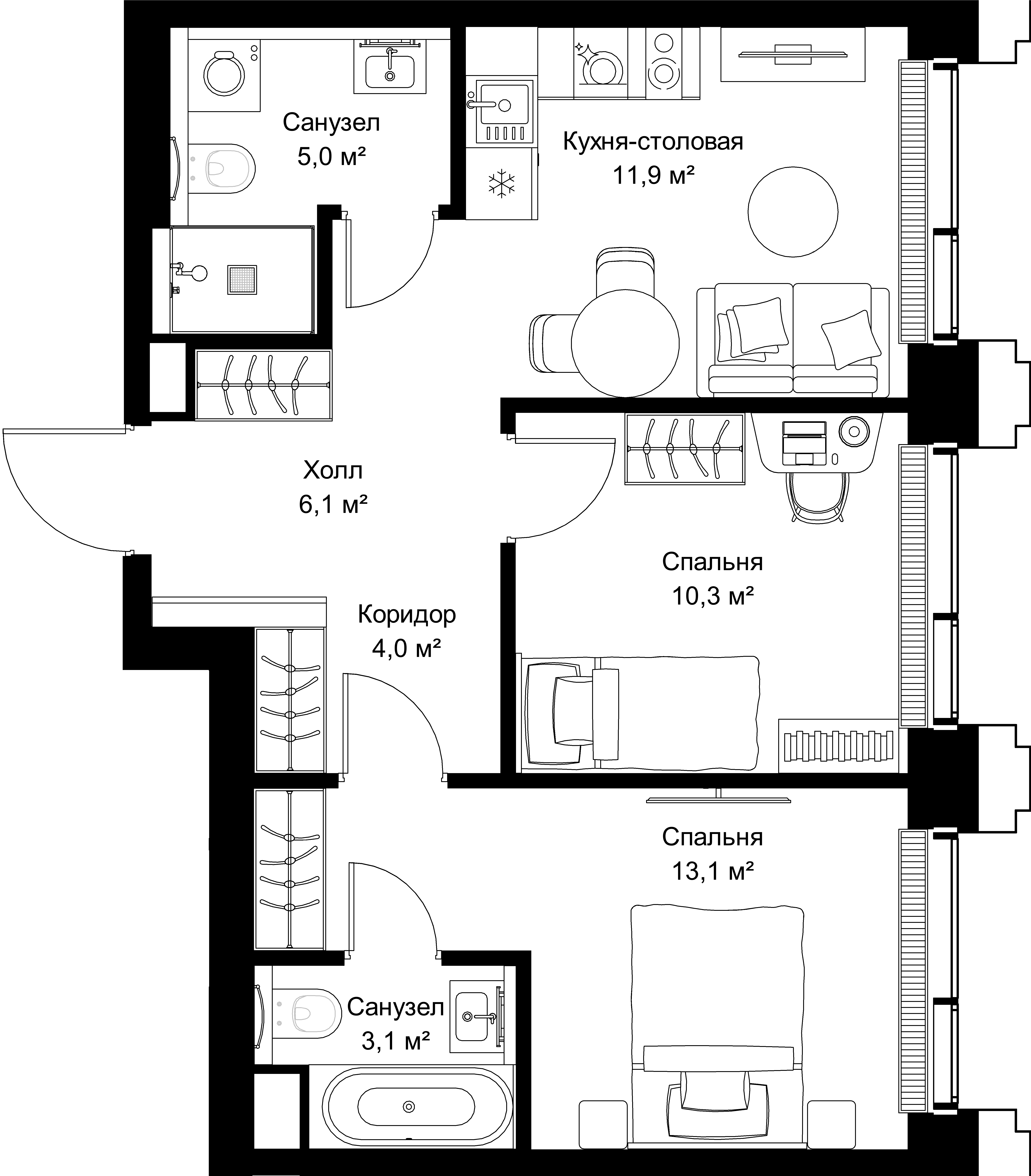 Планировка объекта