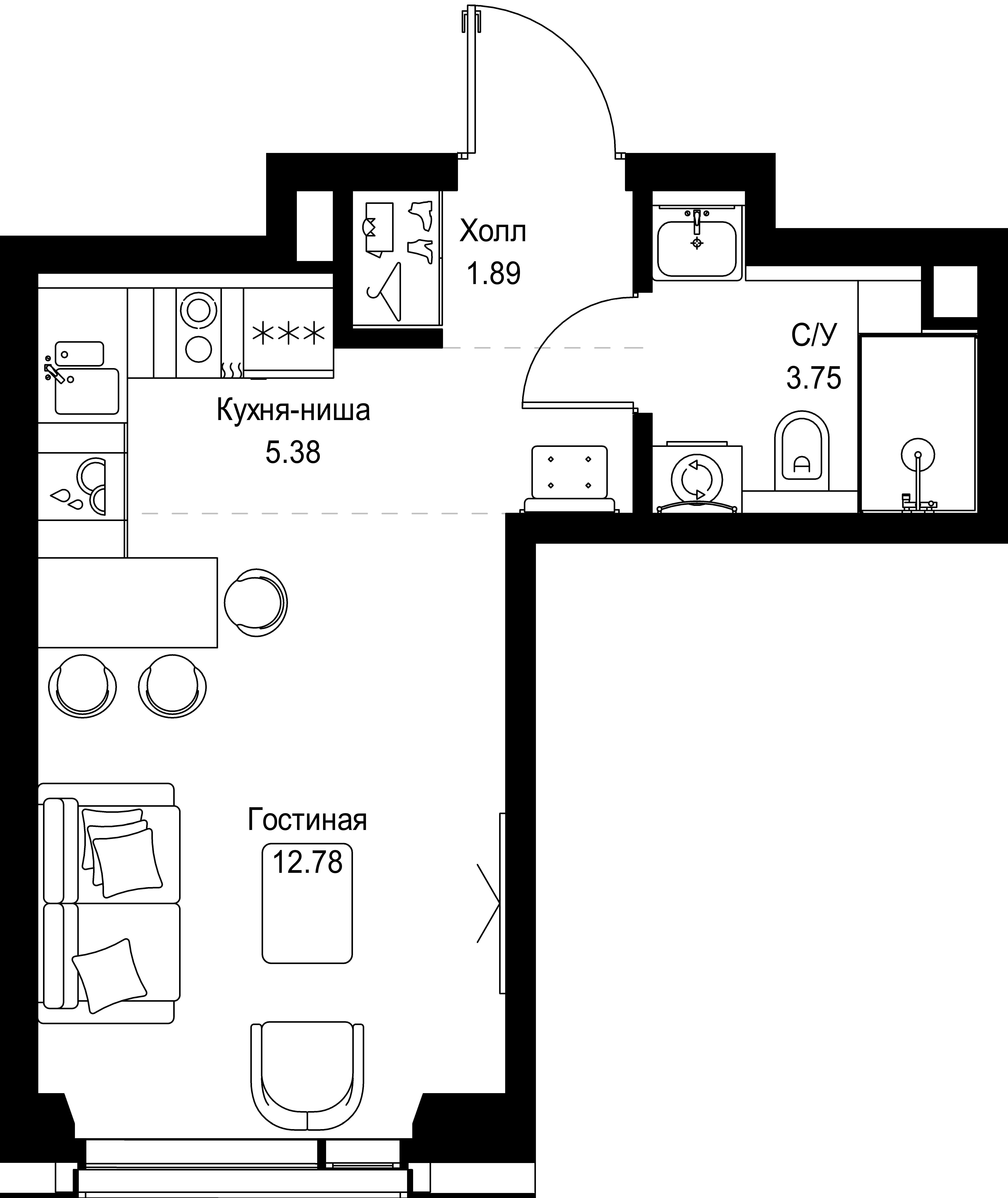 Квартира №12109