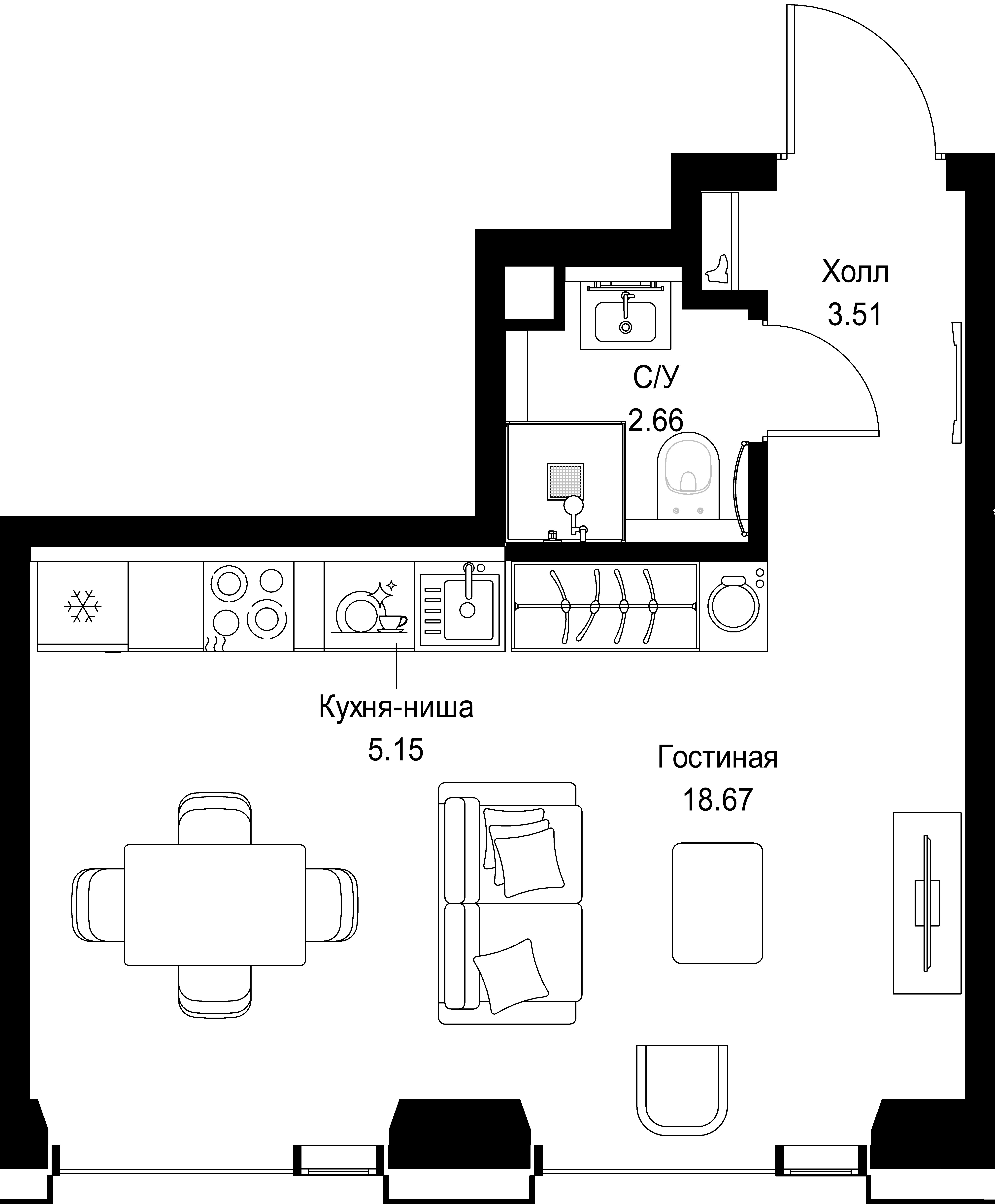 План этажа