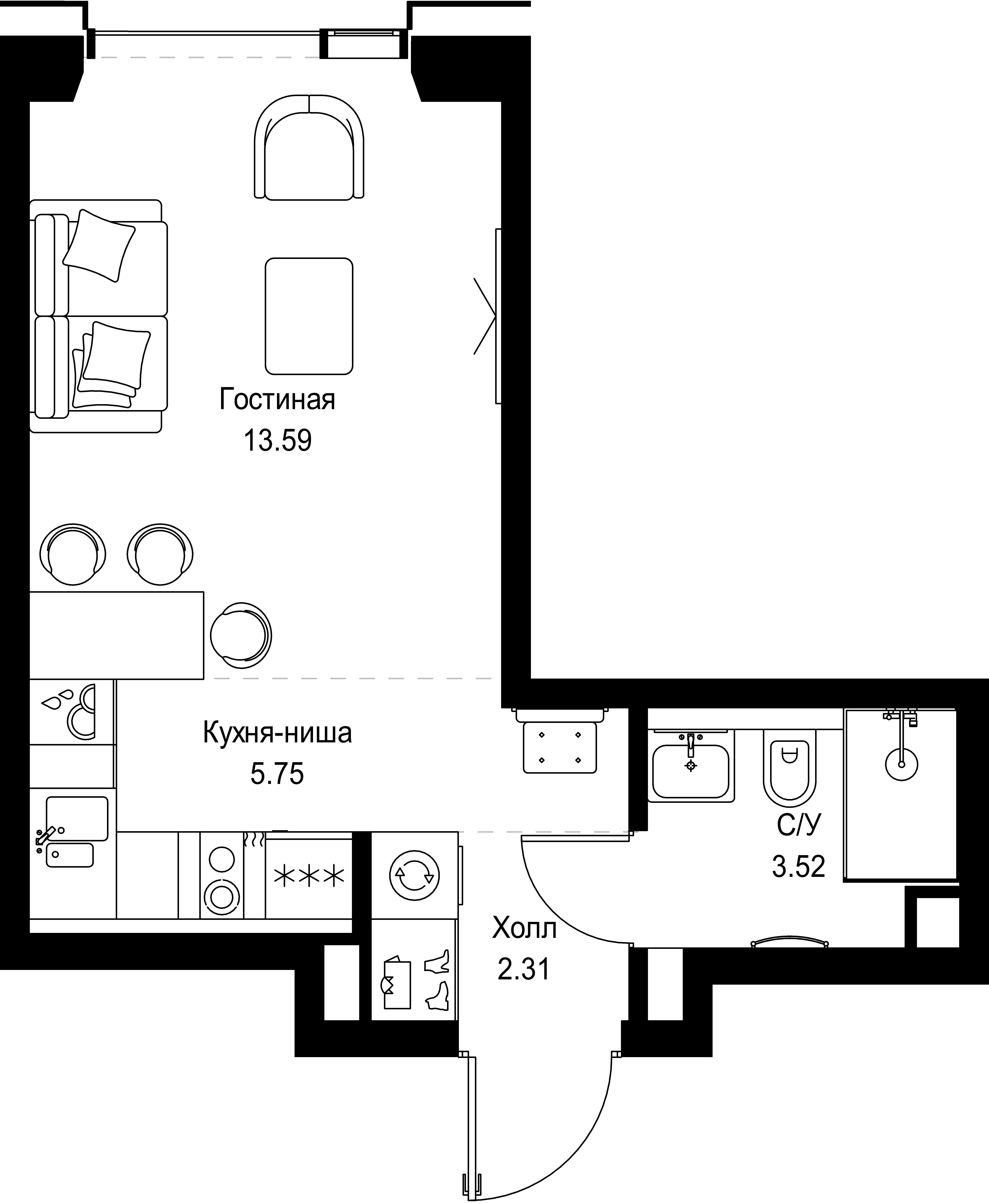 Квартира №12404