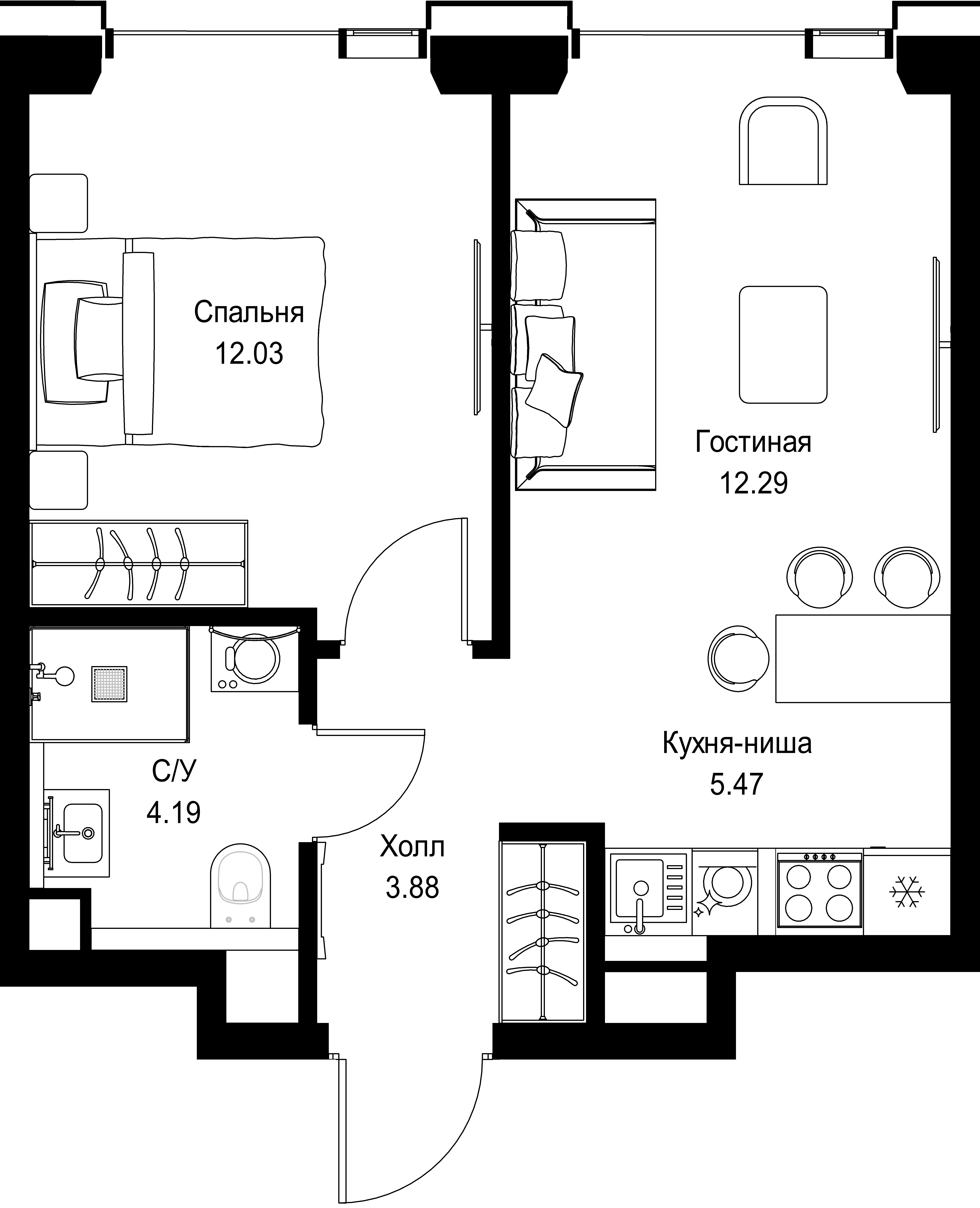 План этажа