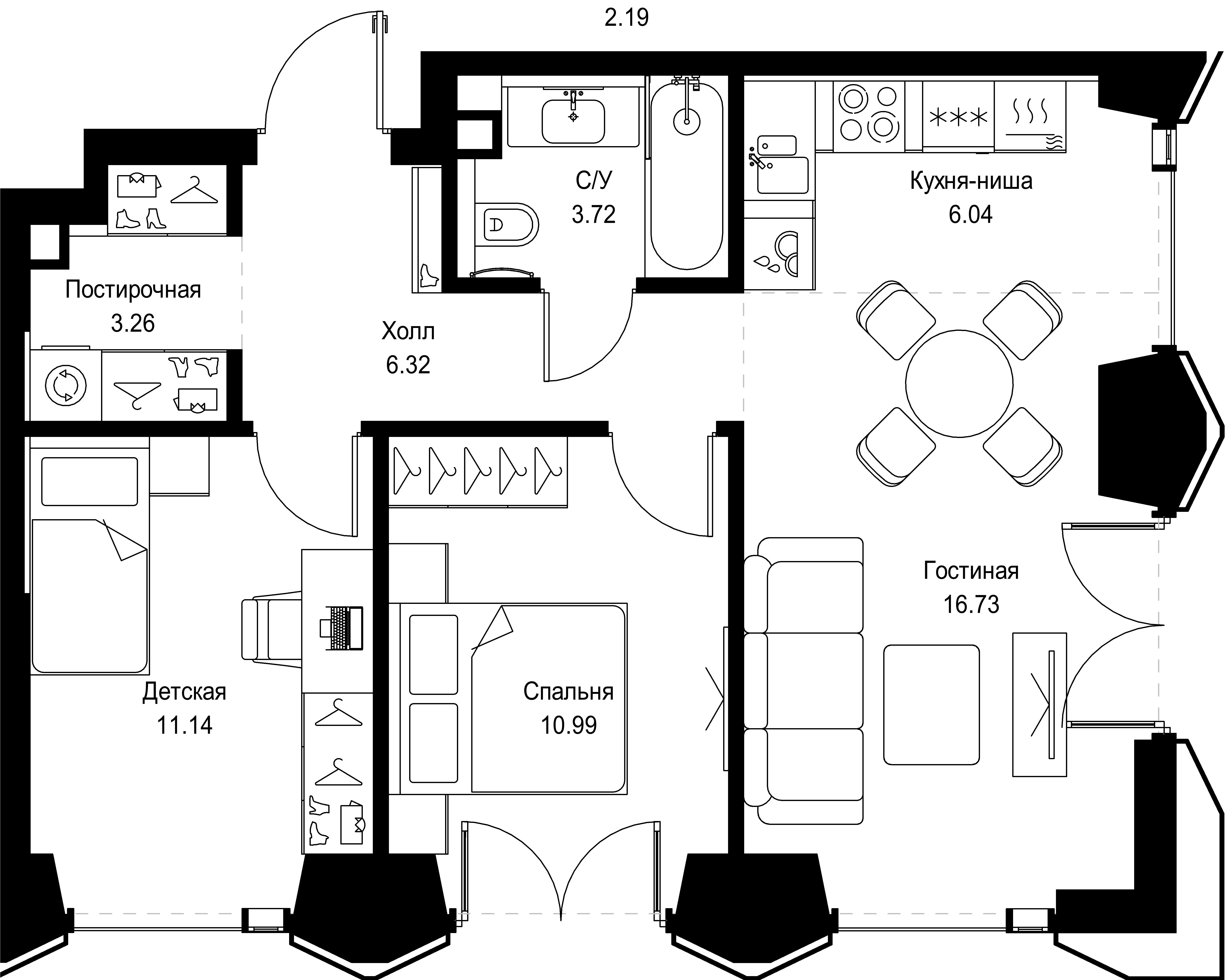Планировка объекта