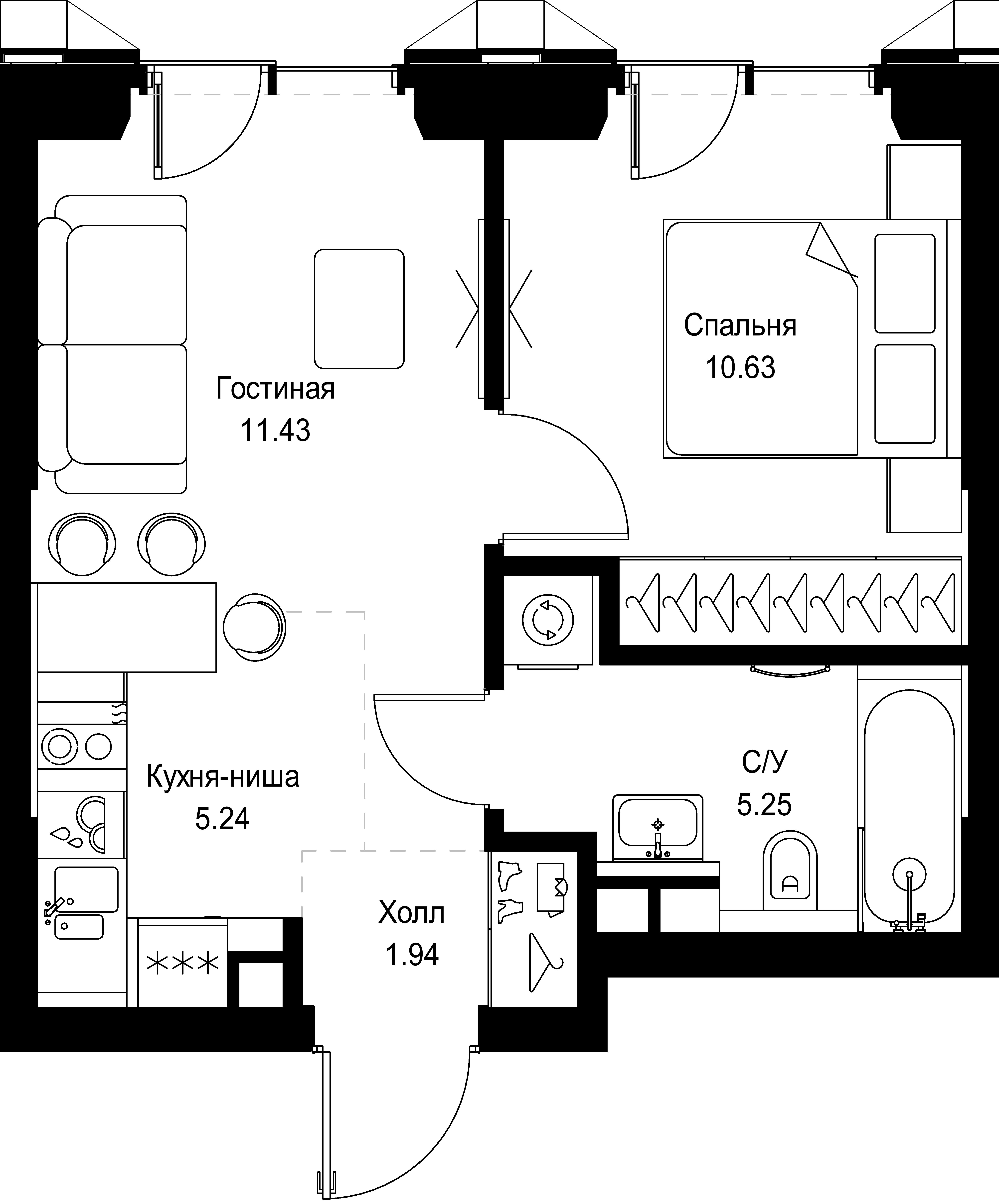 Квартира №21302
