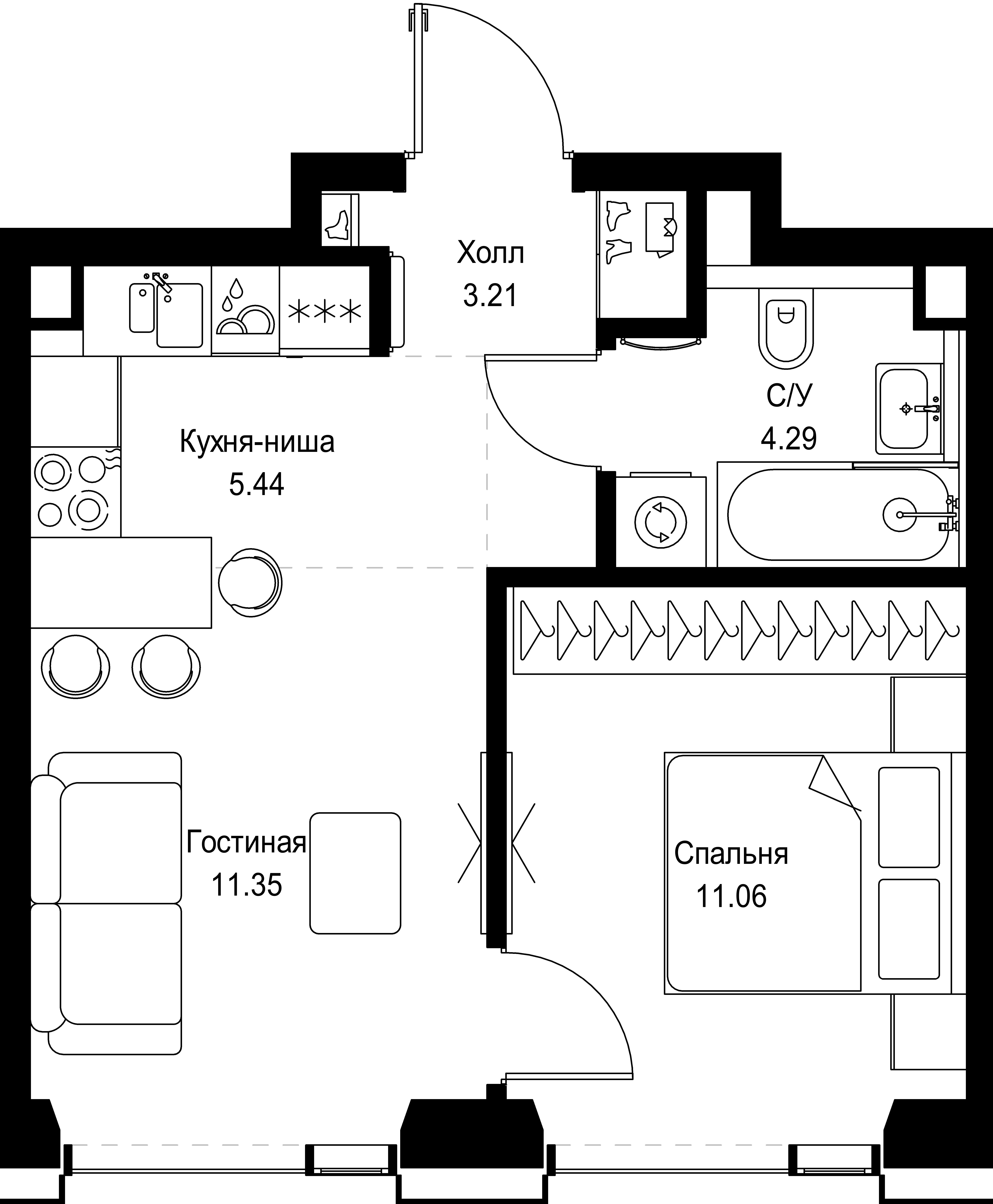 Квартира №22708