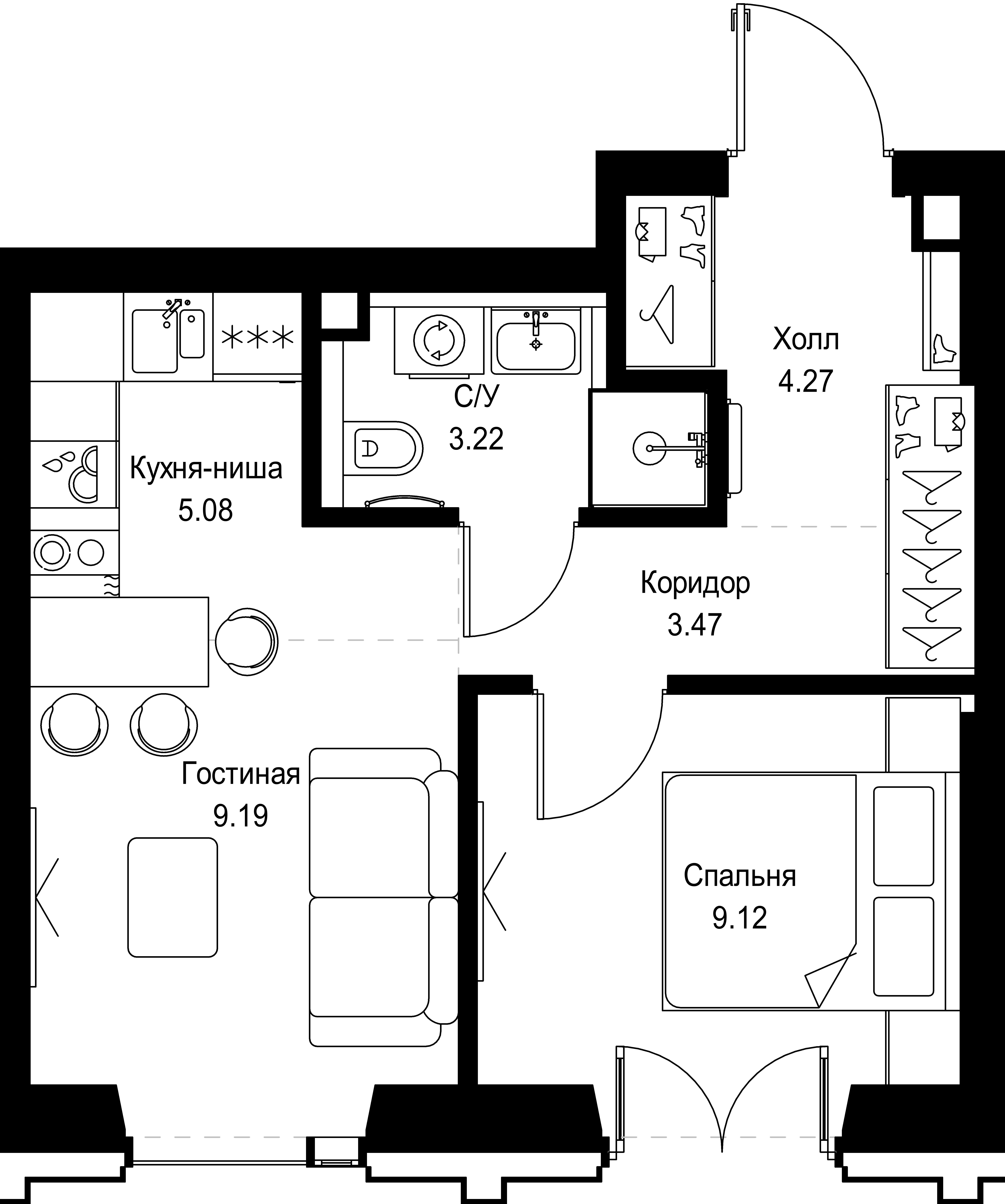 Квартира №20308