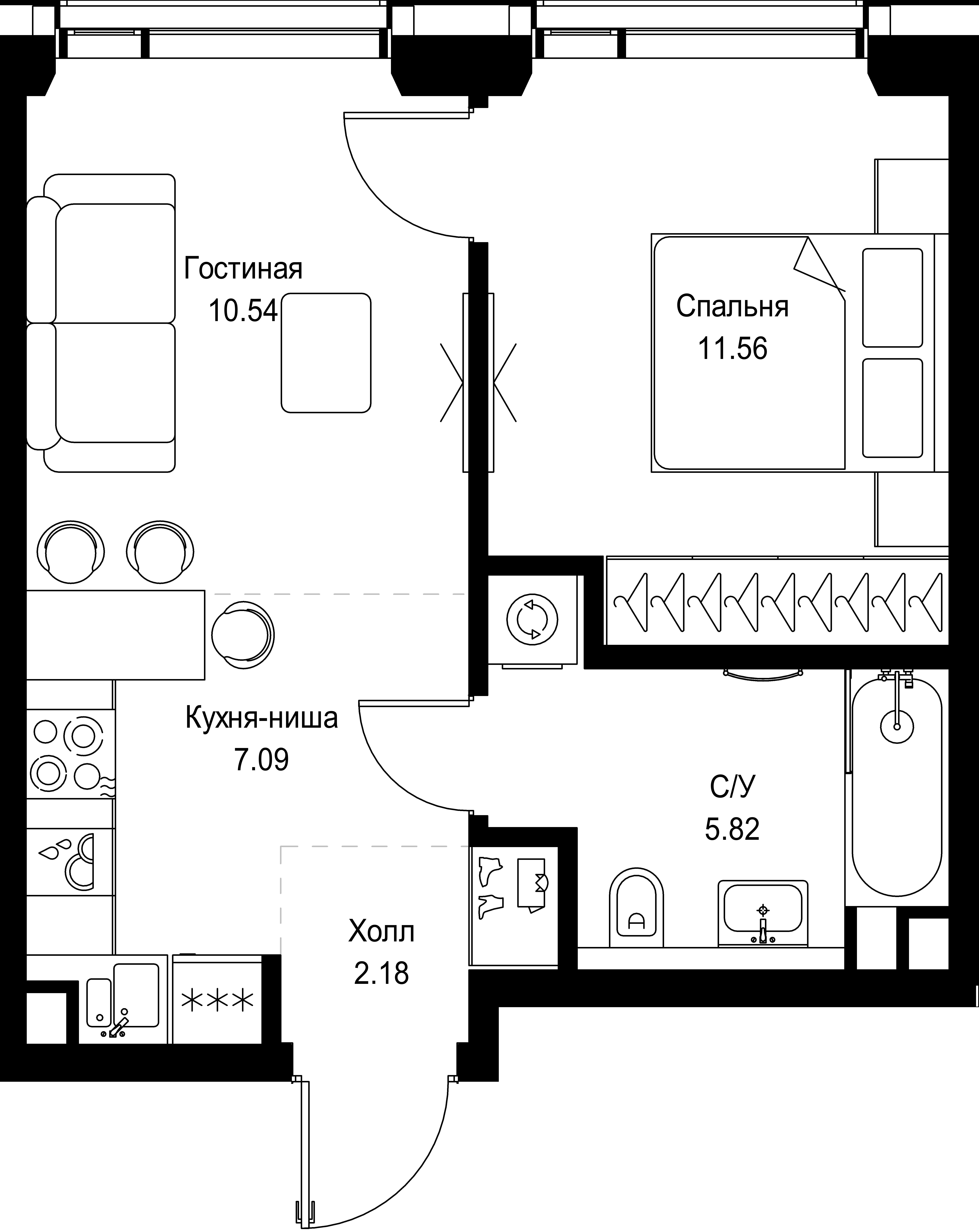 Квартира №23005