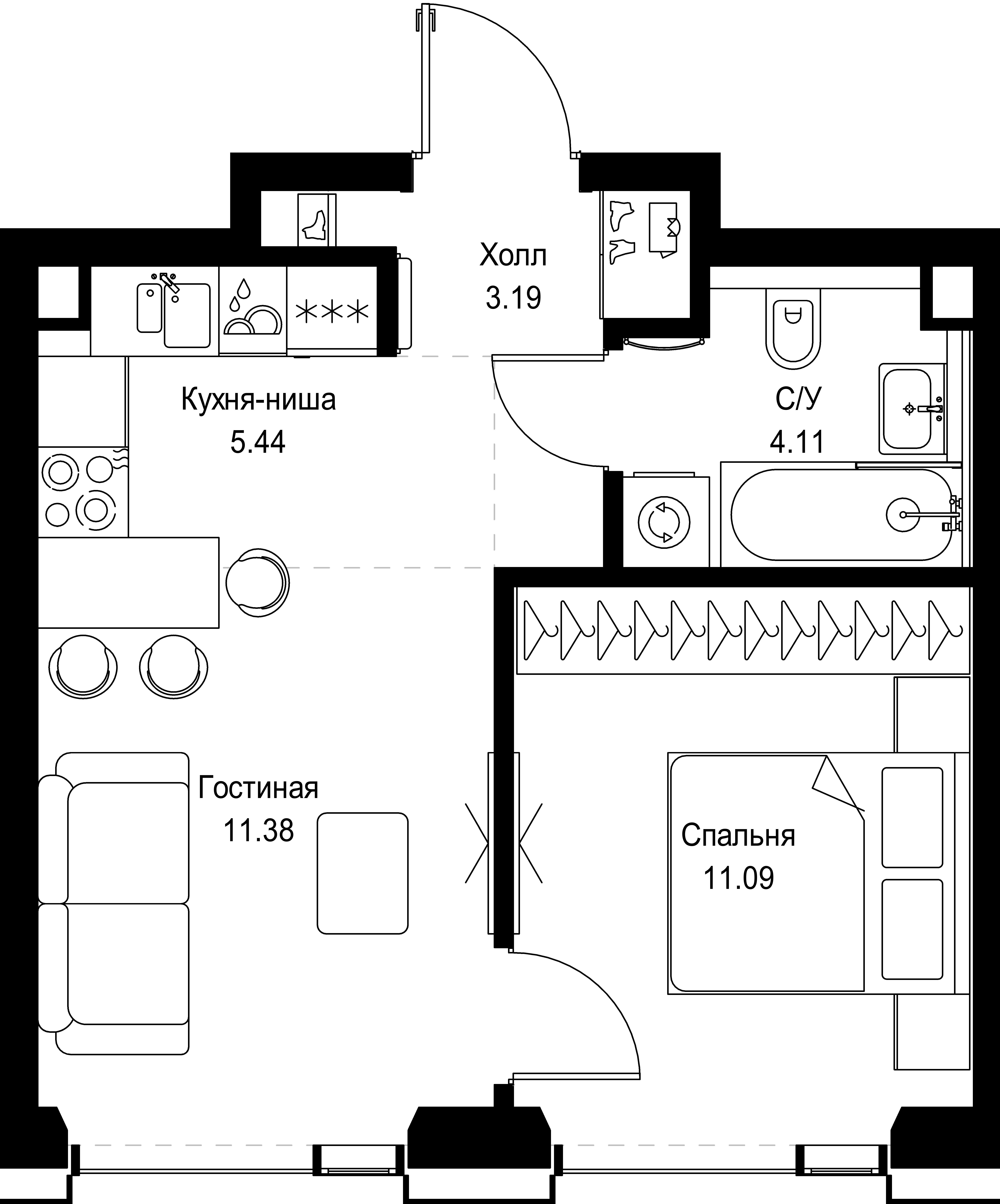 Квартира №23908