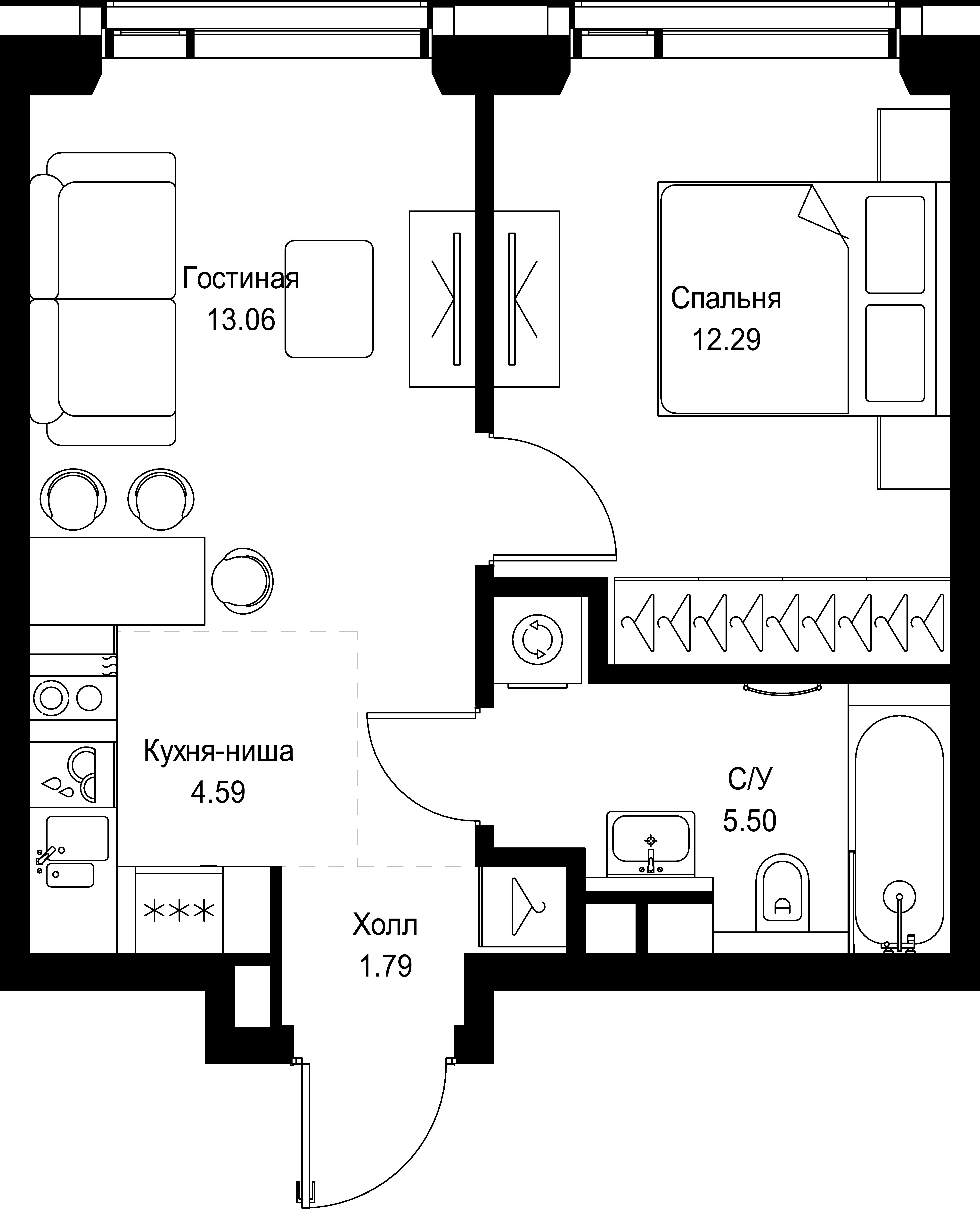 Квартира №24502