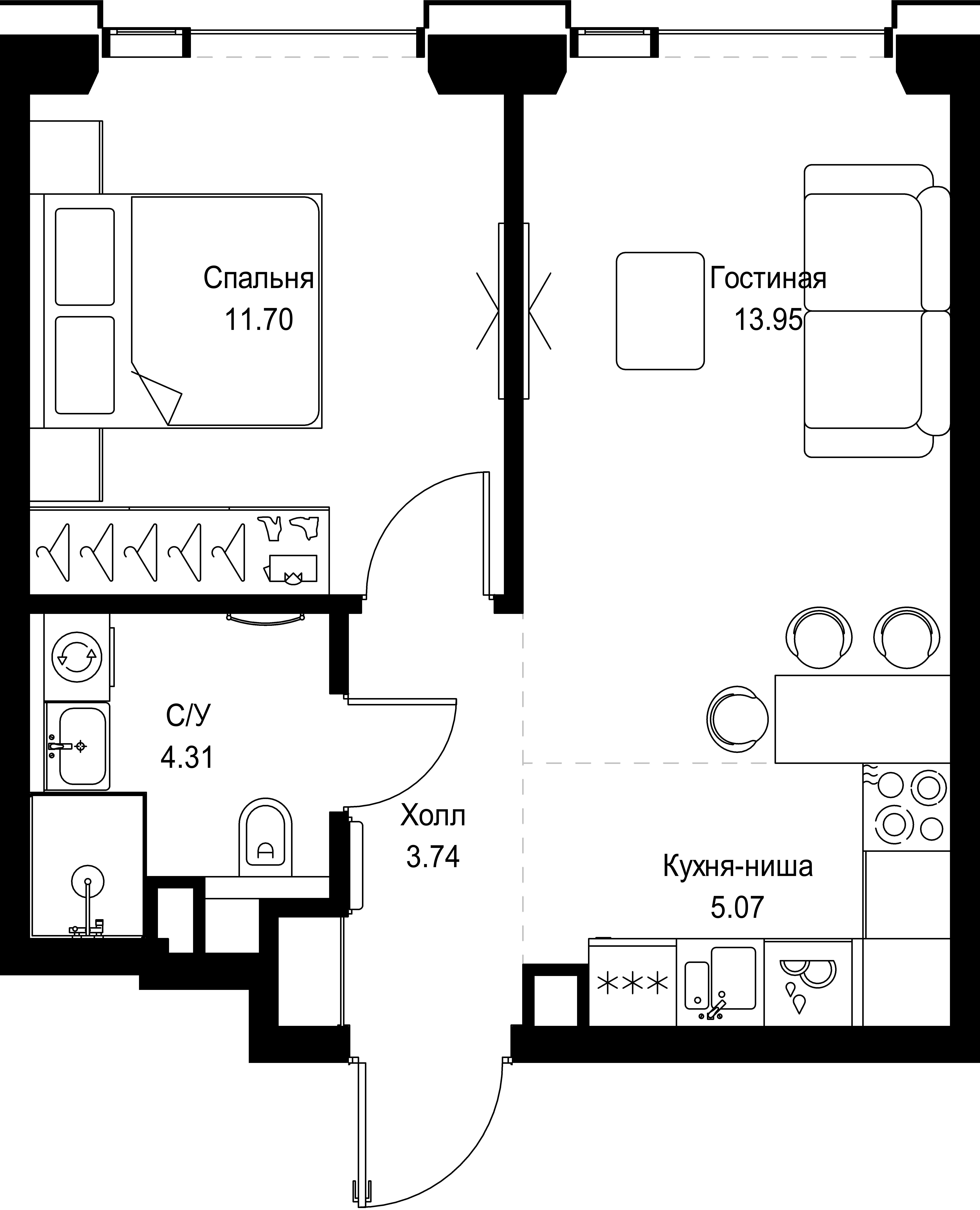 Квартира №24804