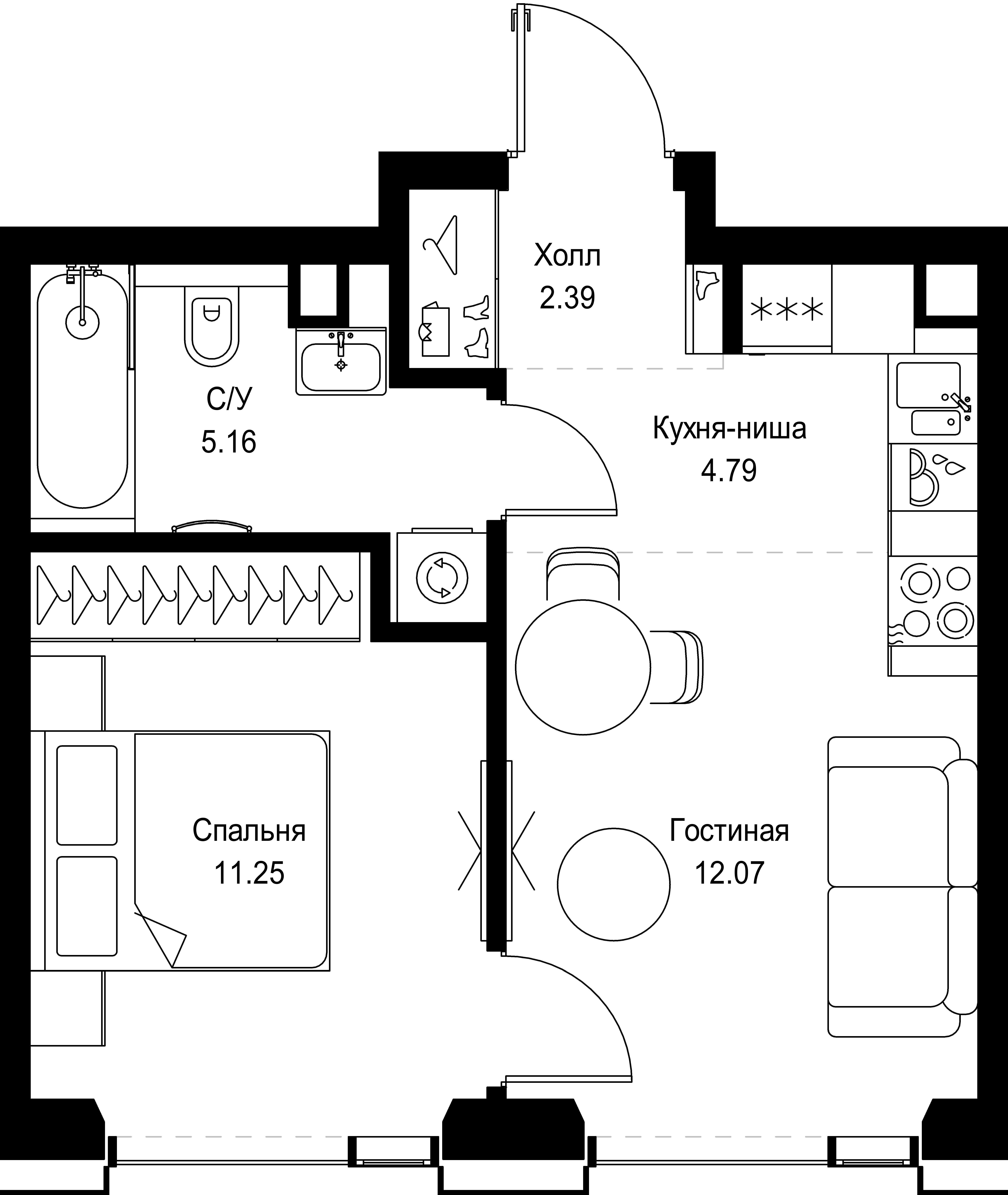 Квартира №24809