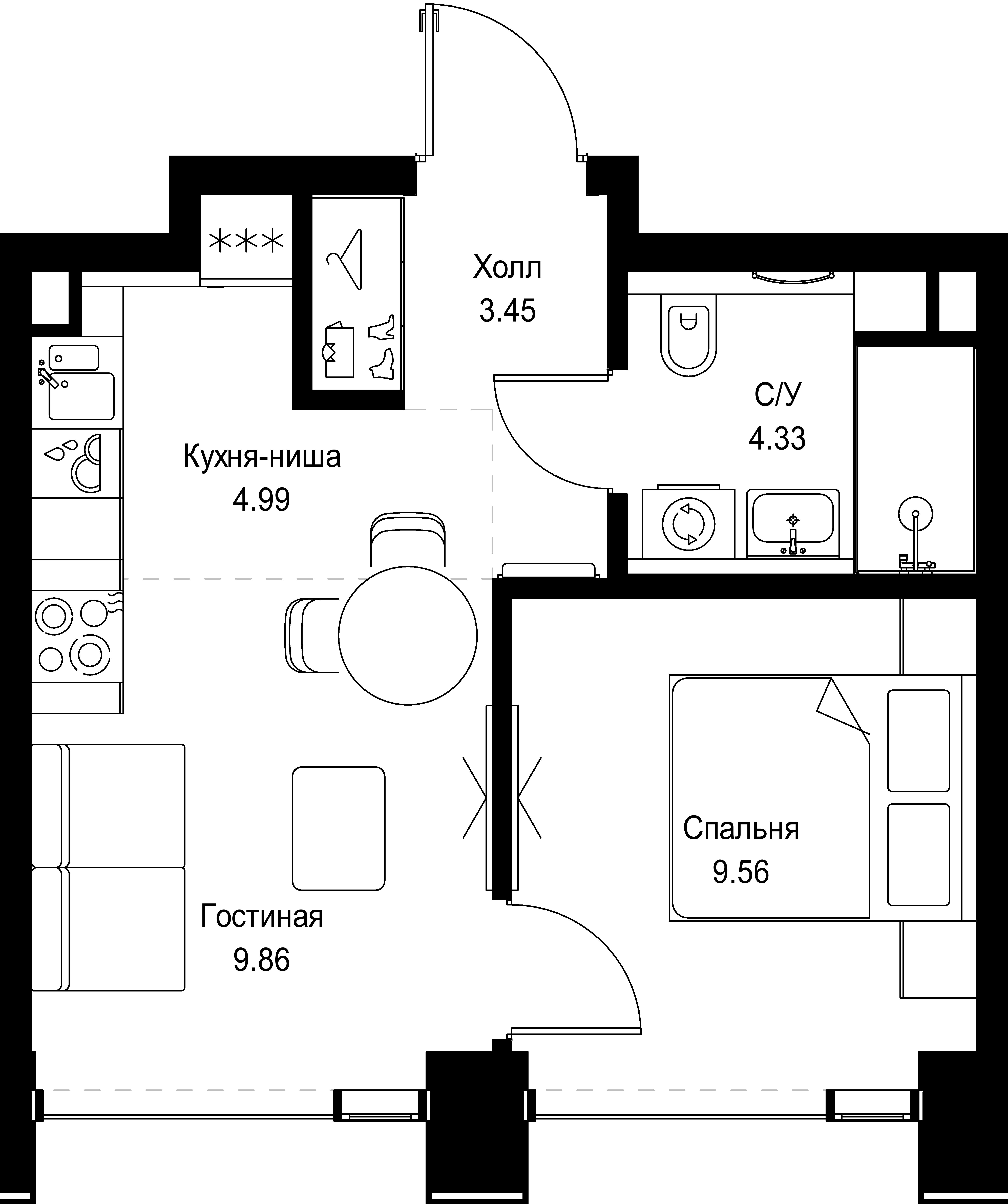 Квартира №25708