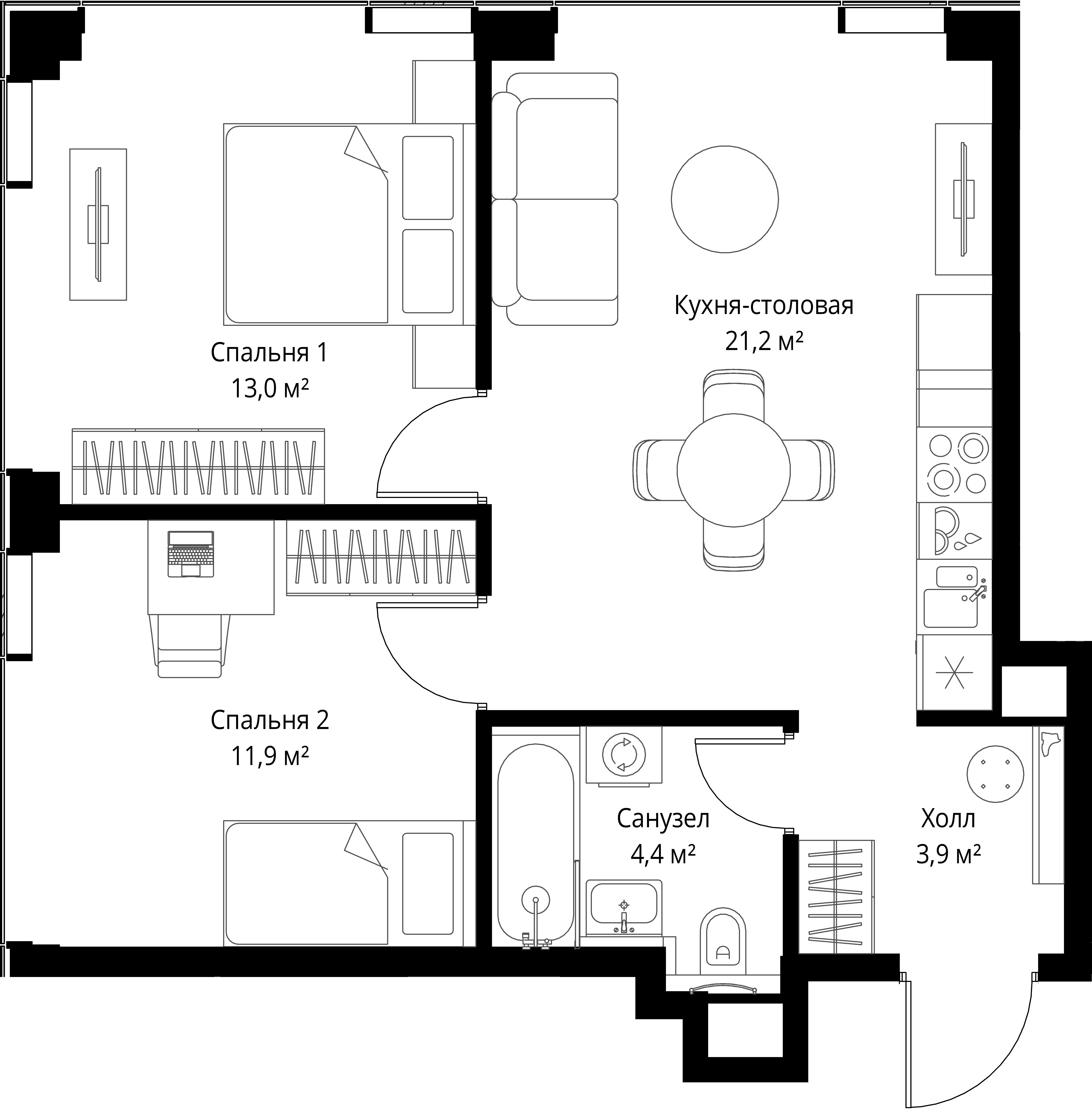 Квартира №11706