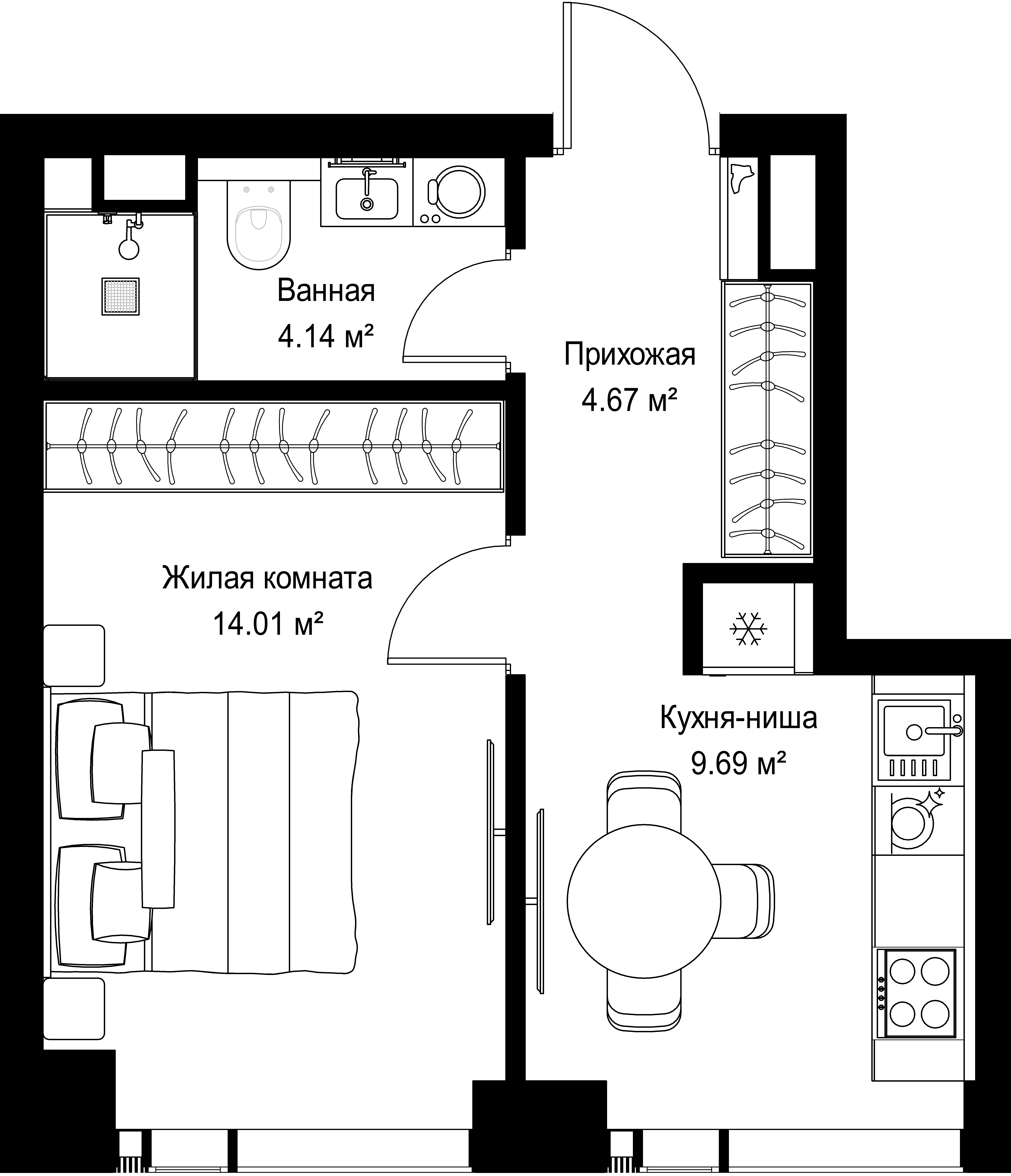 План этажа