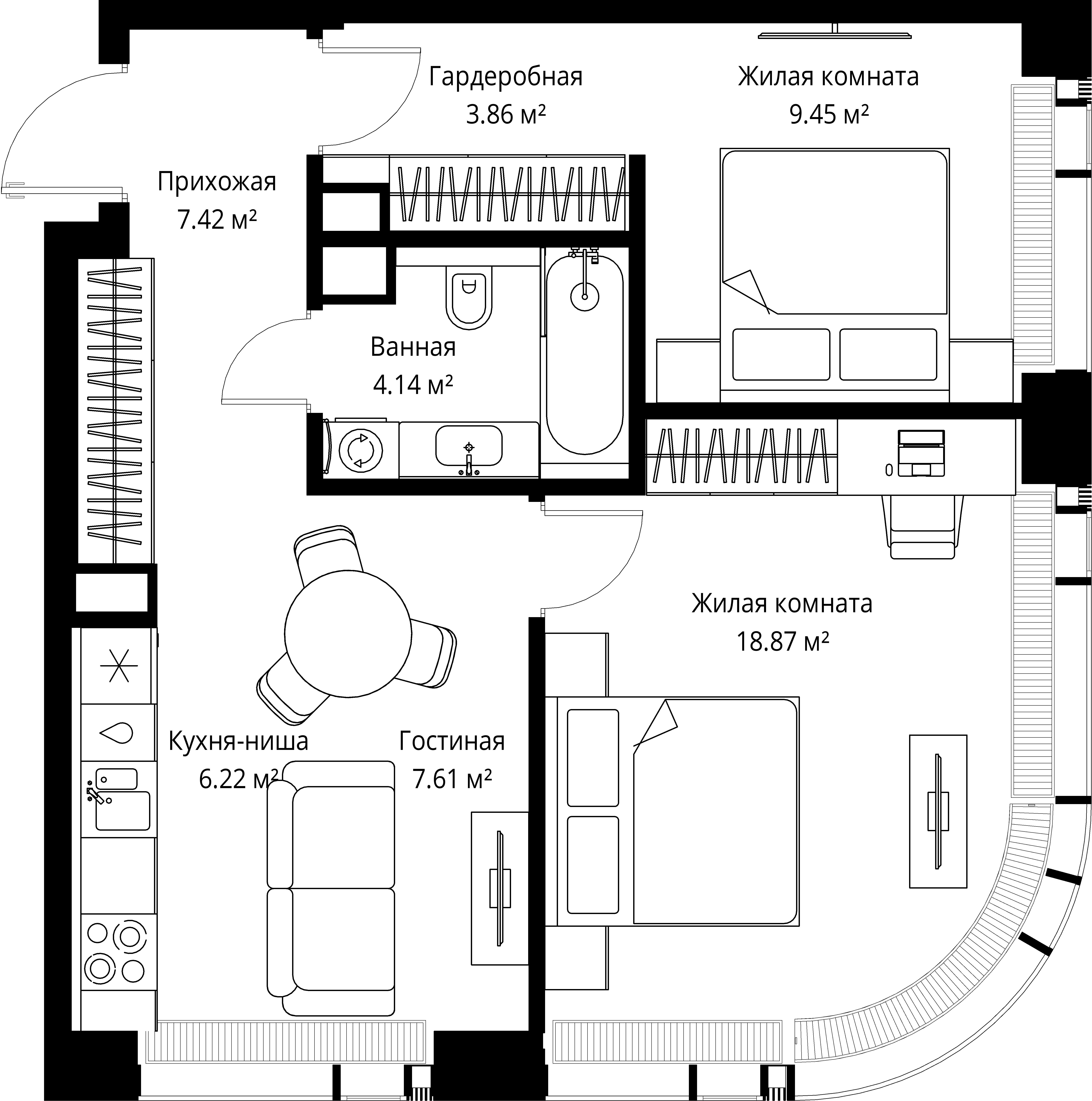 Квартира №12302