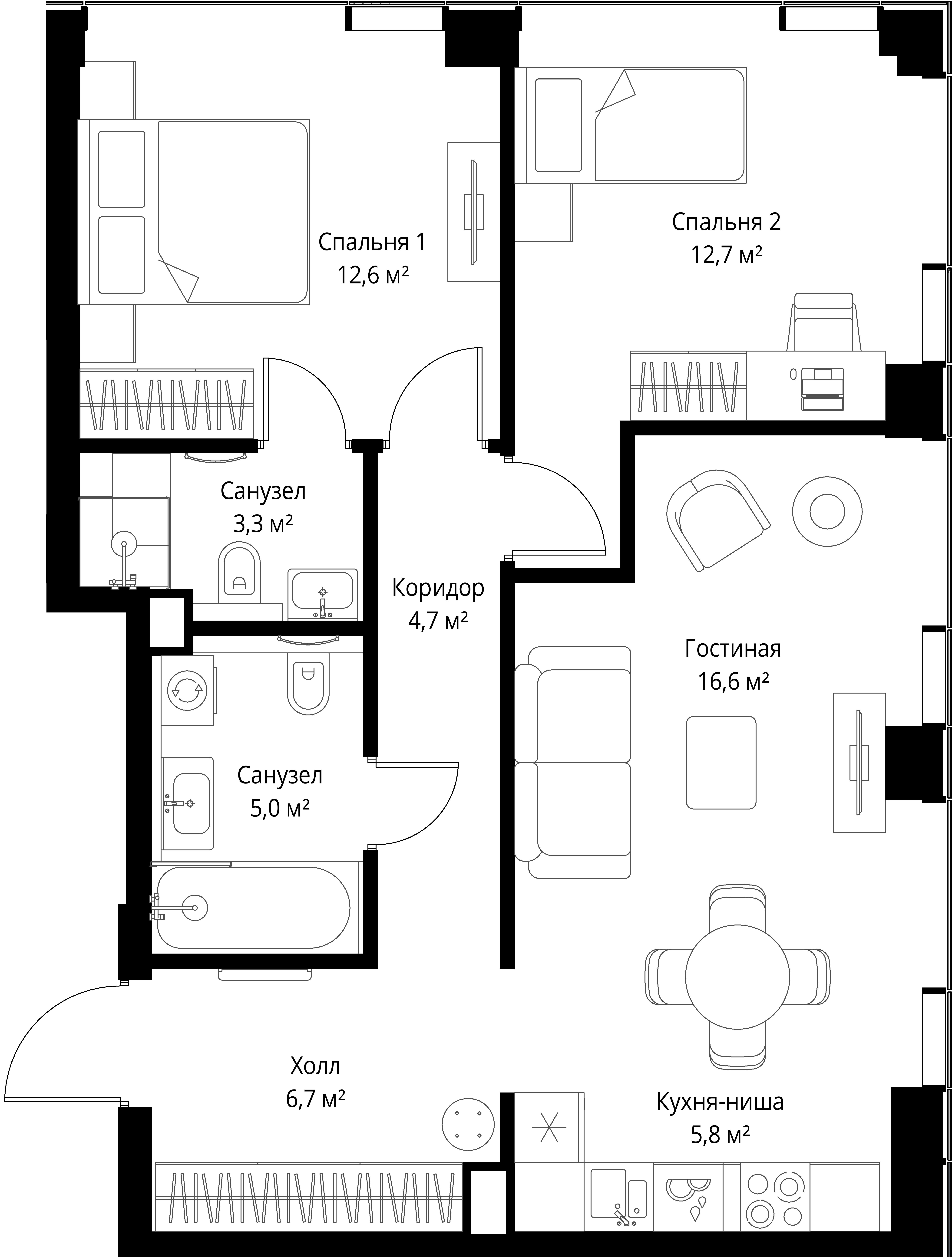 Квартира №10907