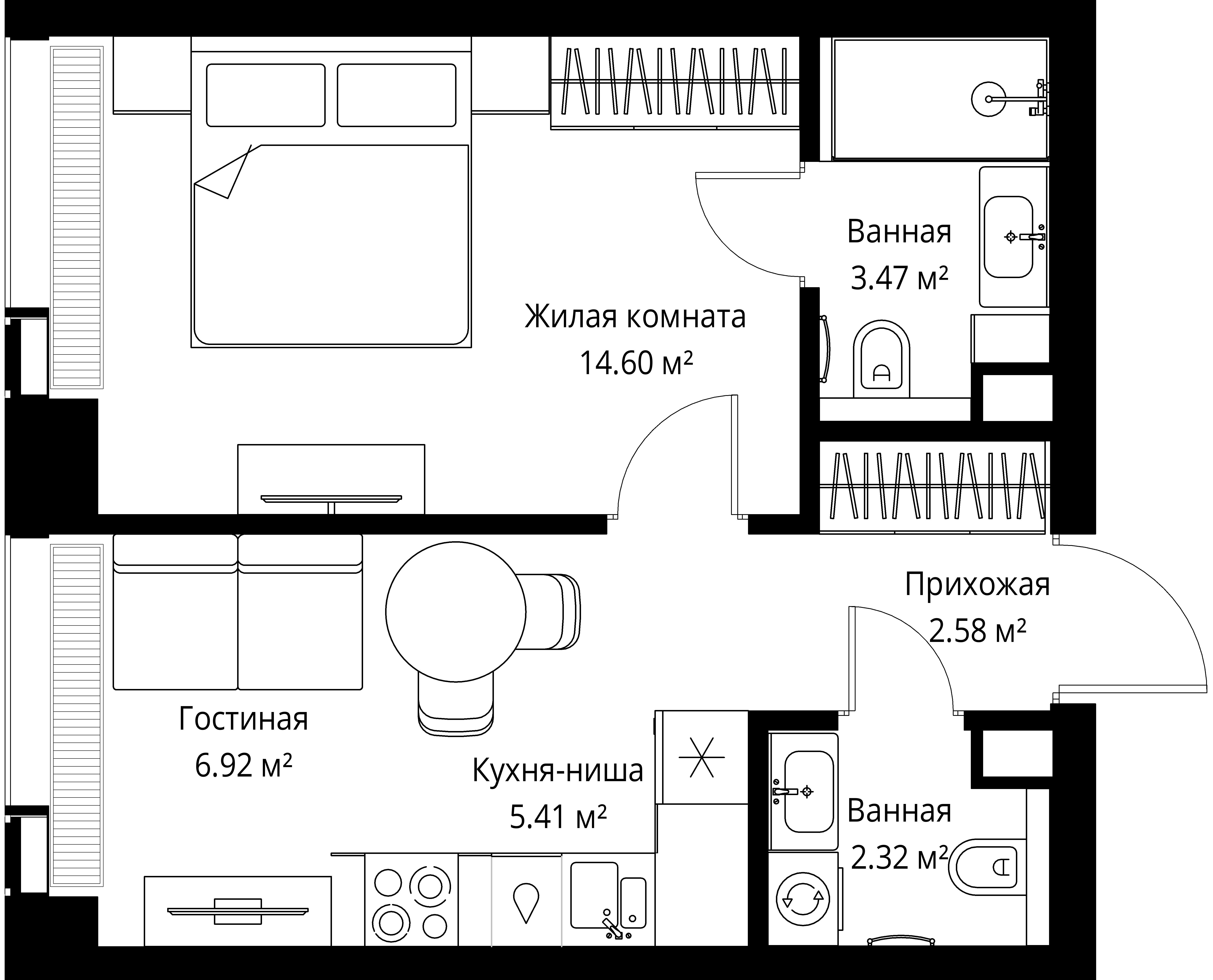 Квартира №21110