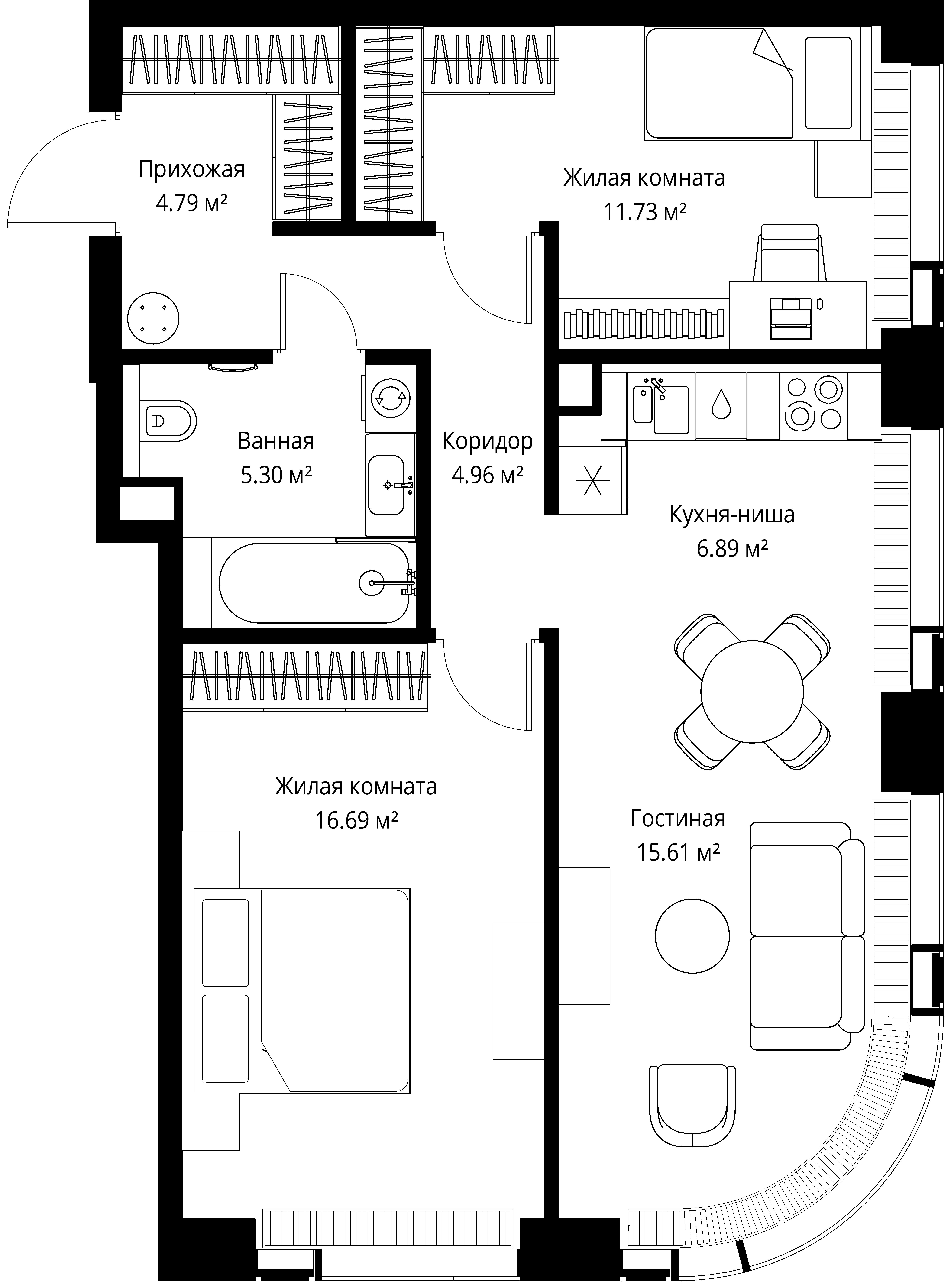 Квартира №23004