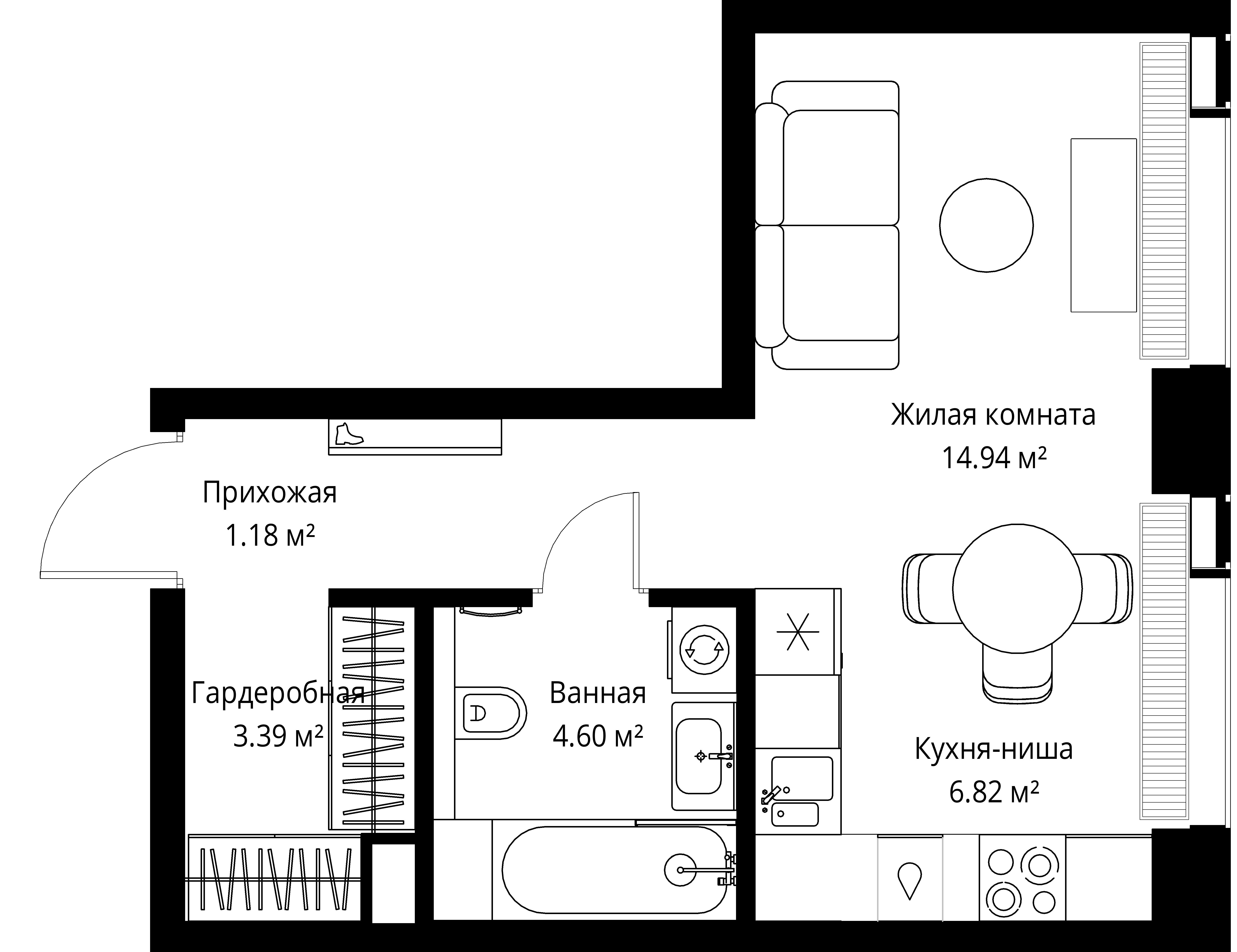 Квартира №23302