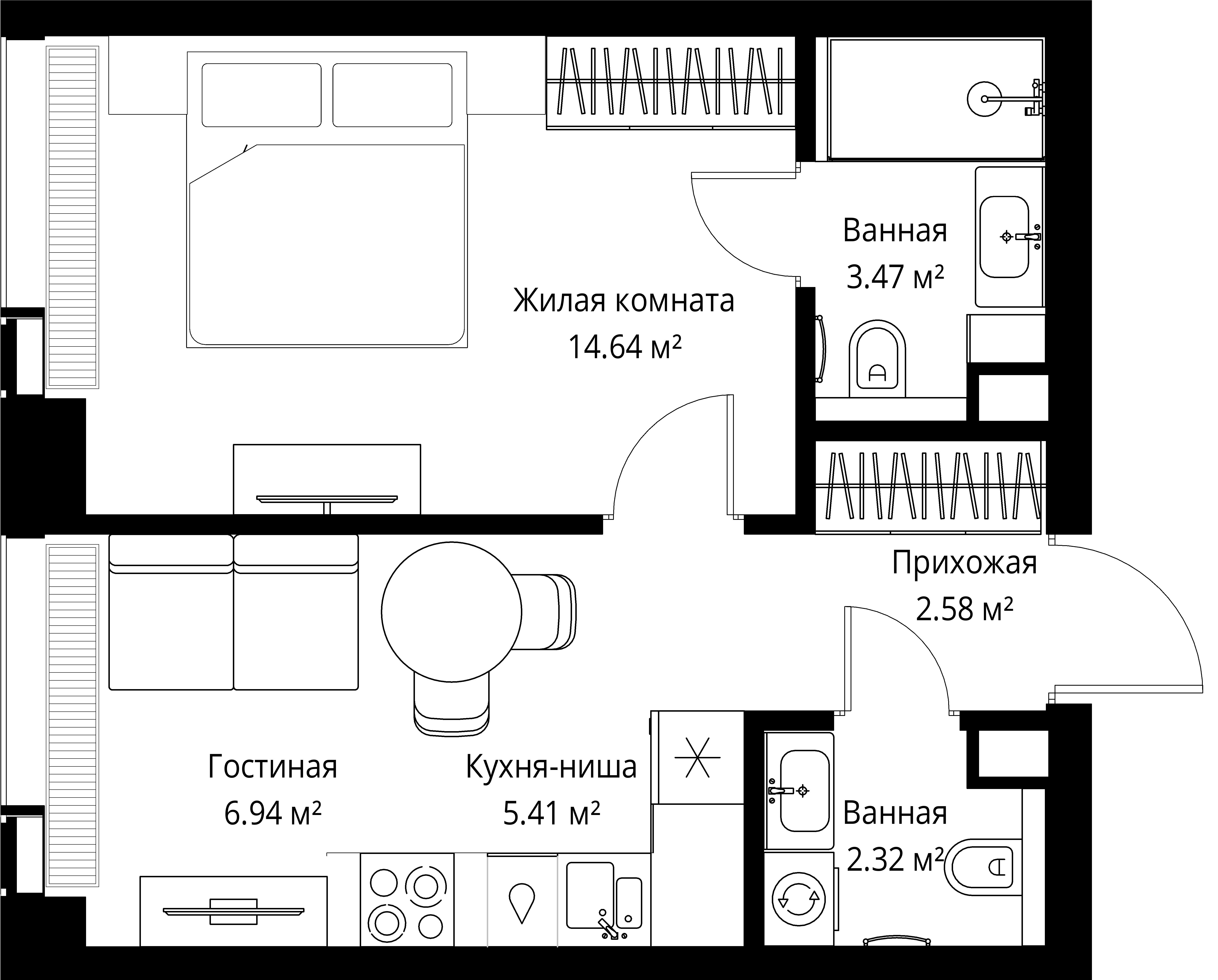 Квартира №23309