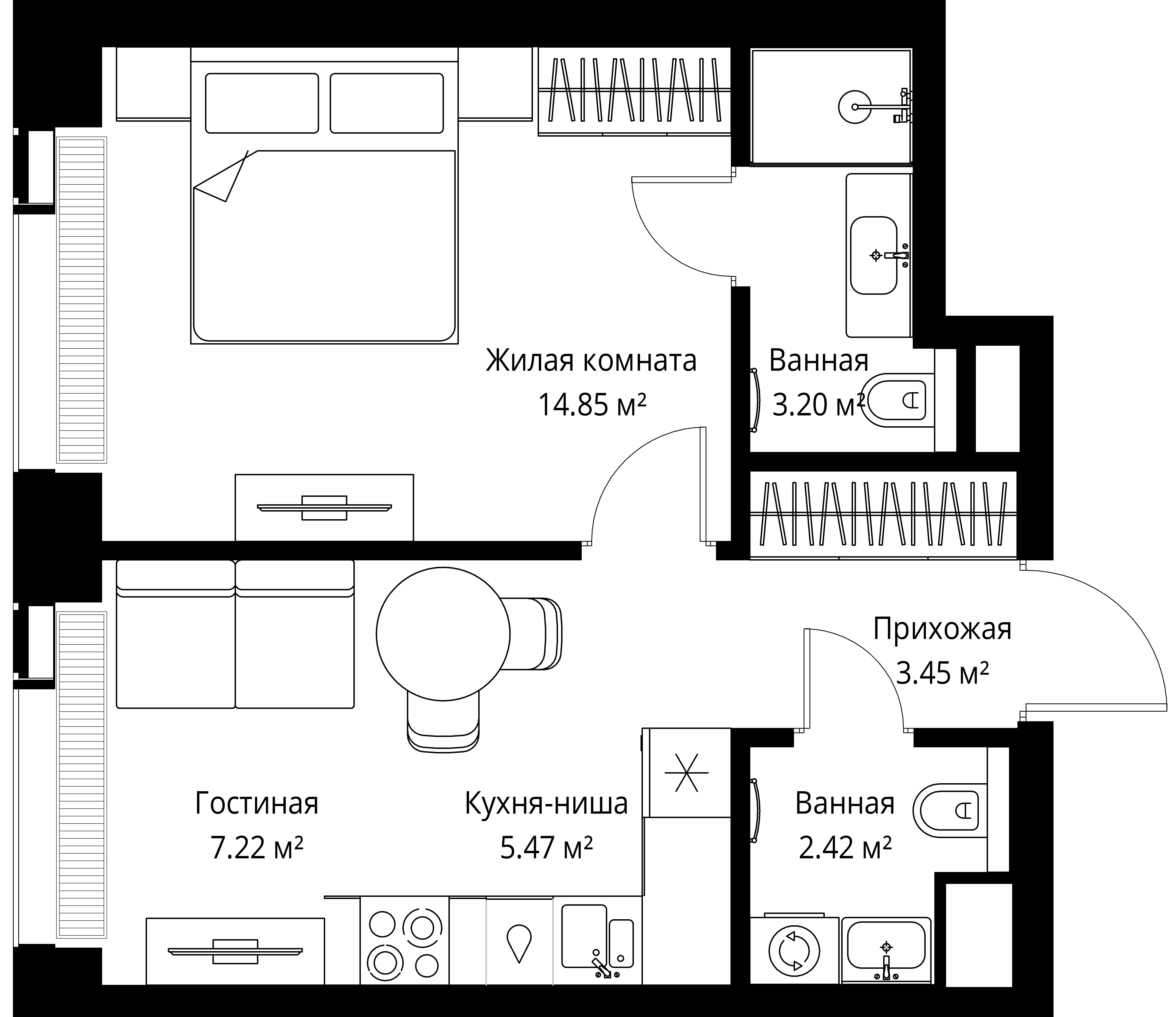 Квартира №20608