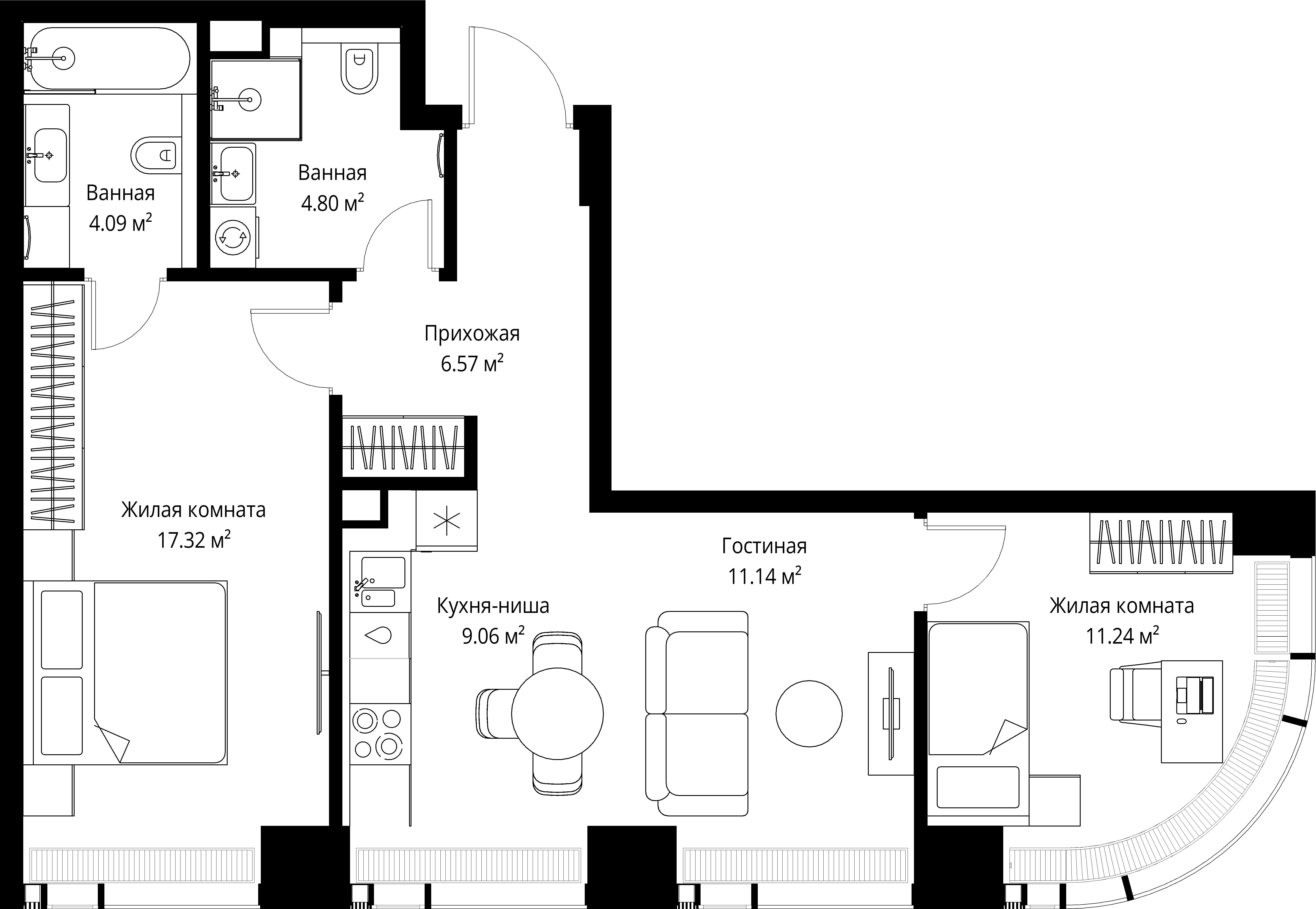 Квартира №32407