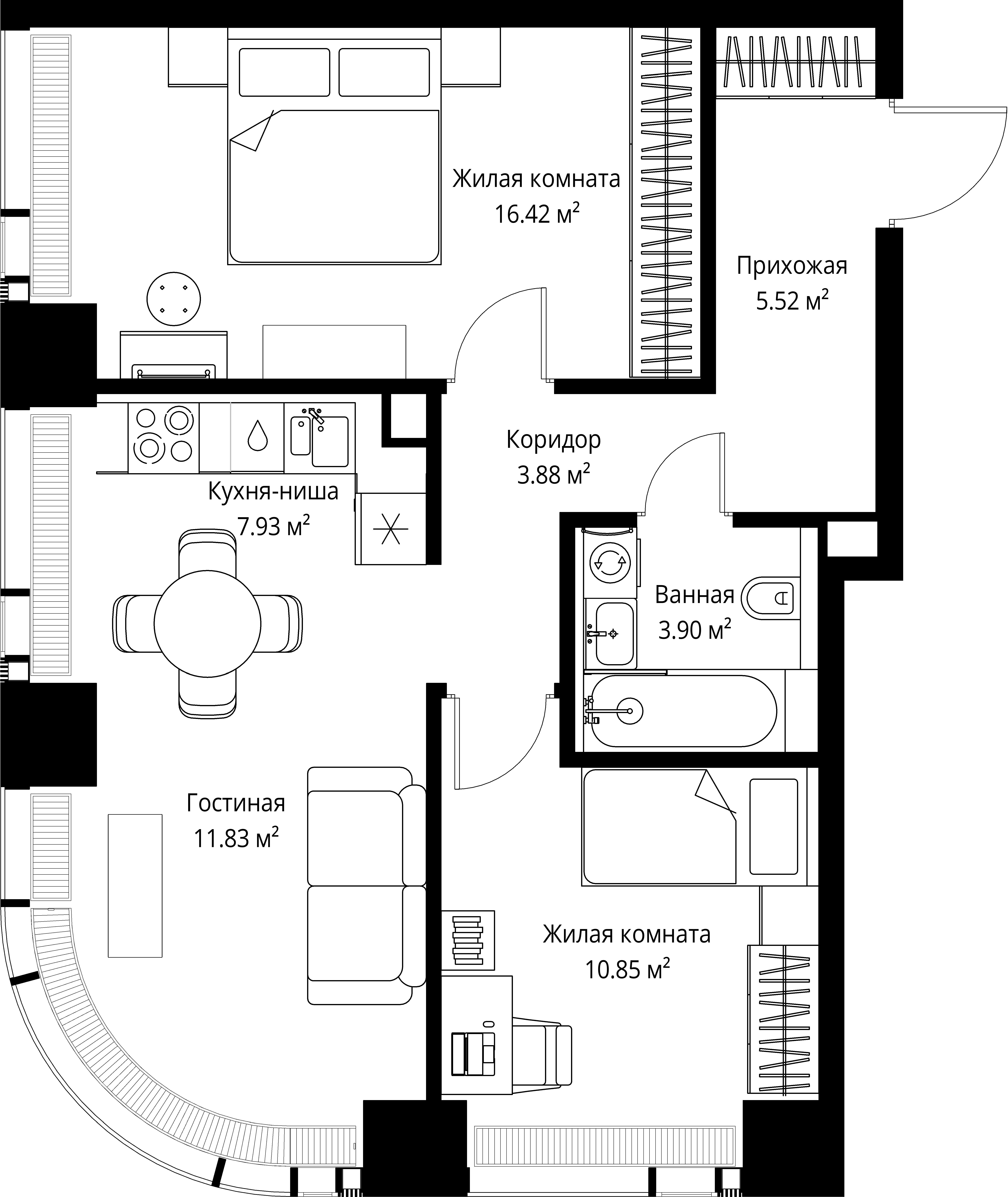 Квартира №32709
