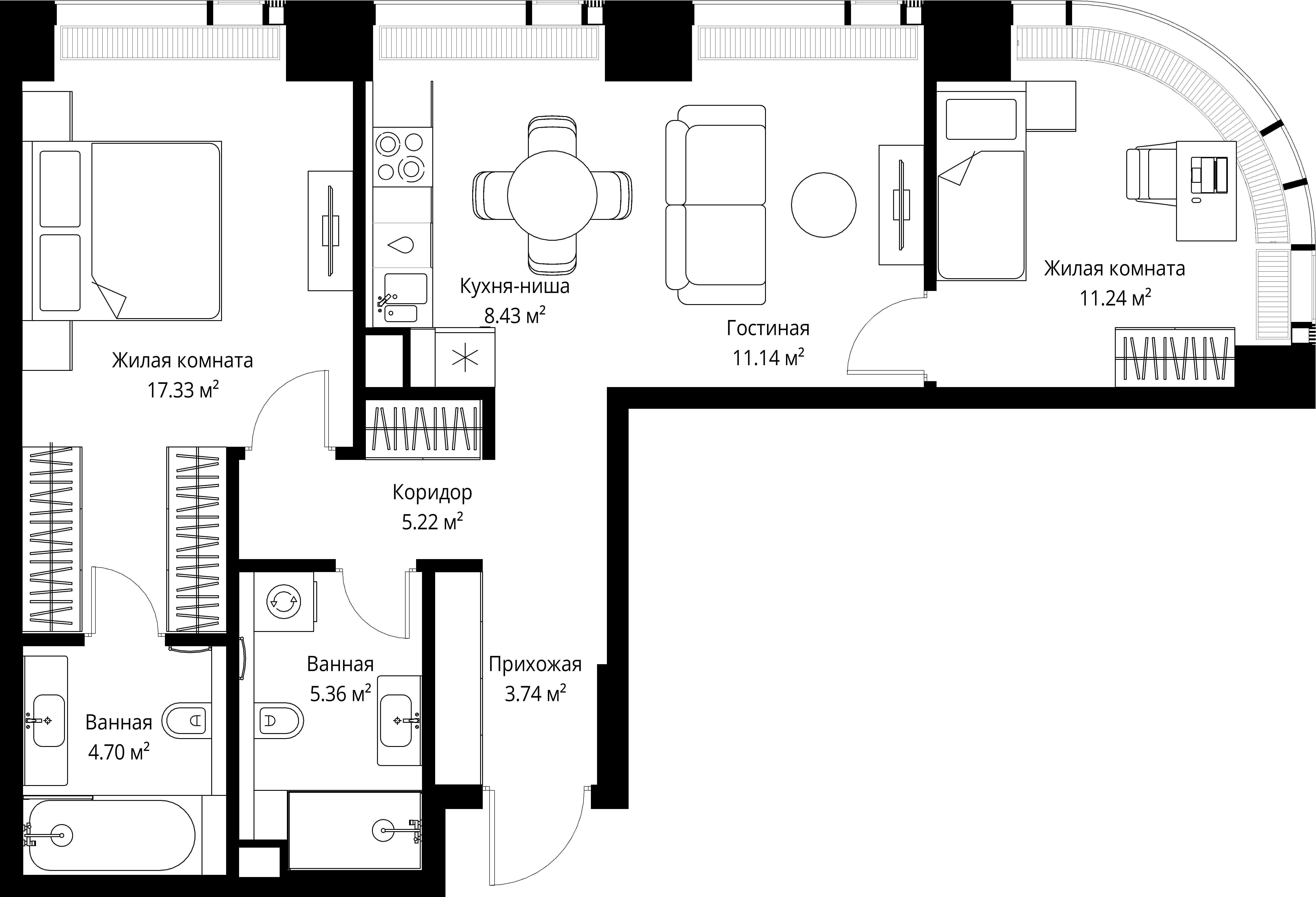 Квартира №33001