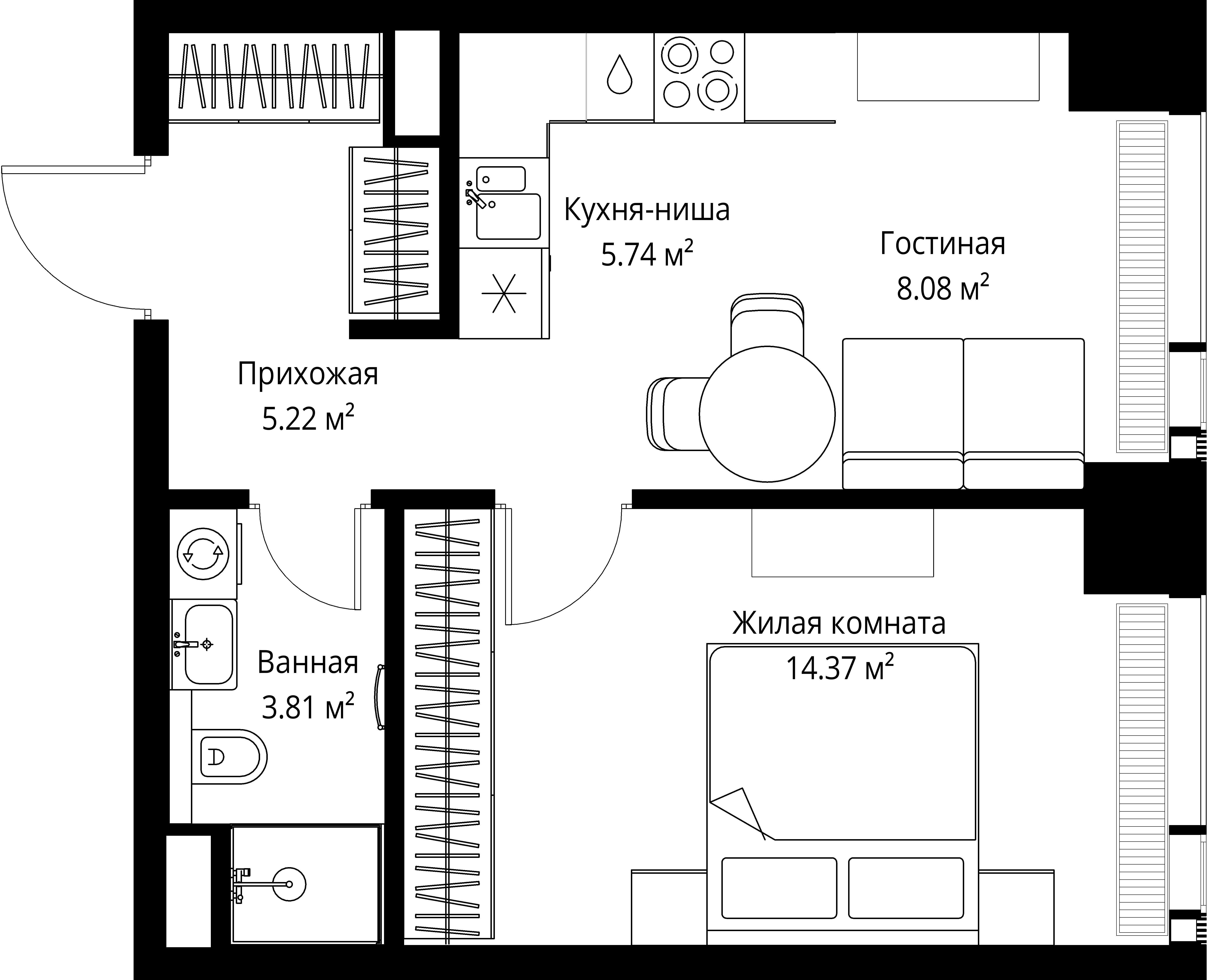 Квартира №33006