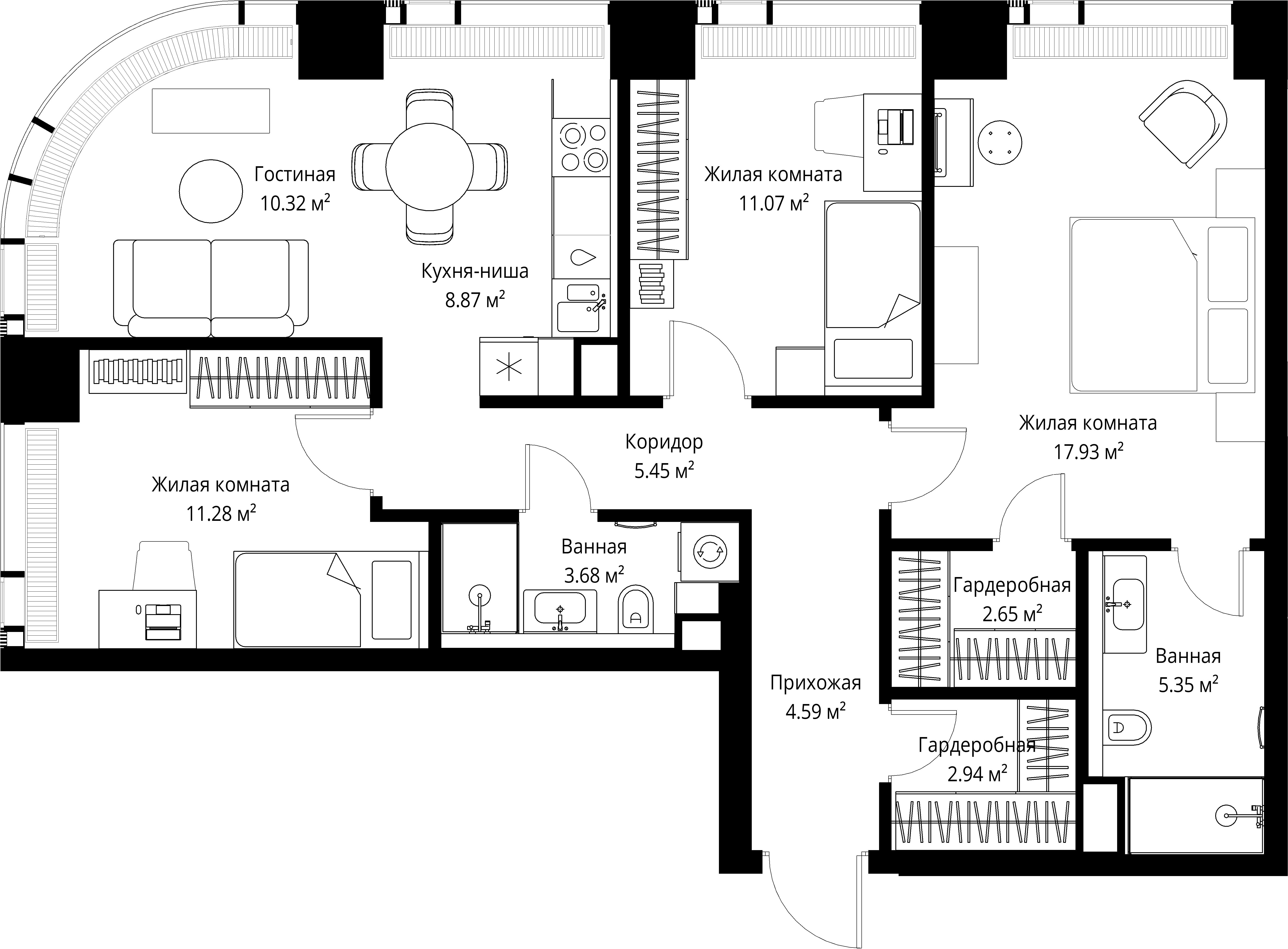 Квартира №33314