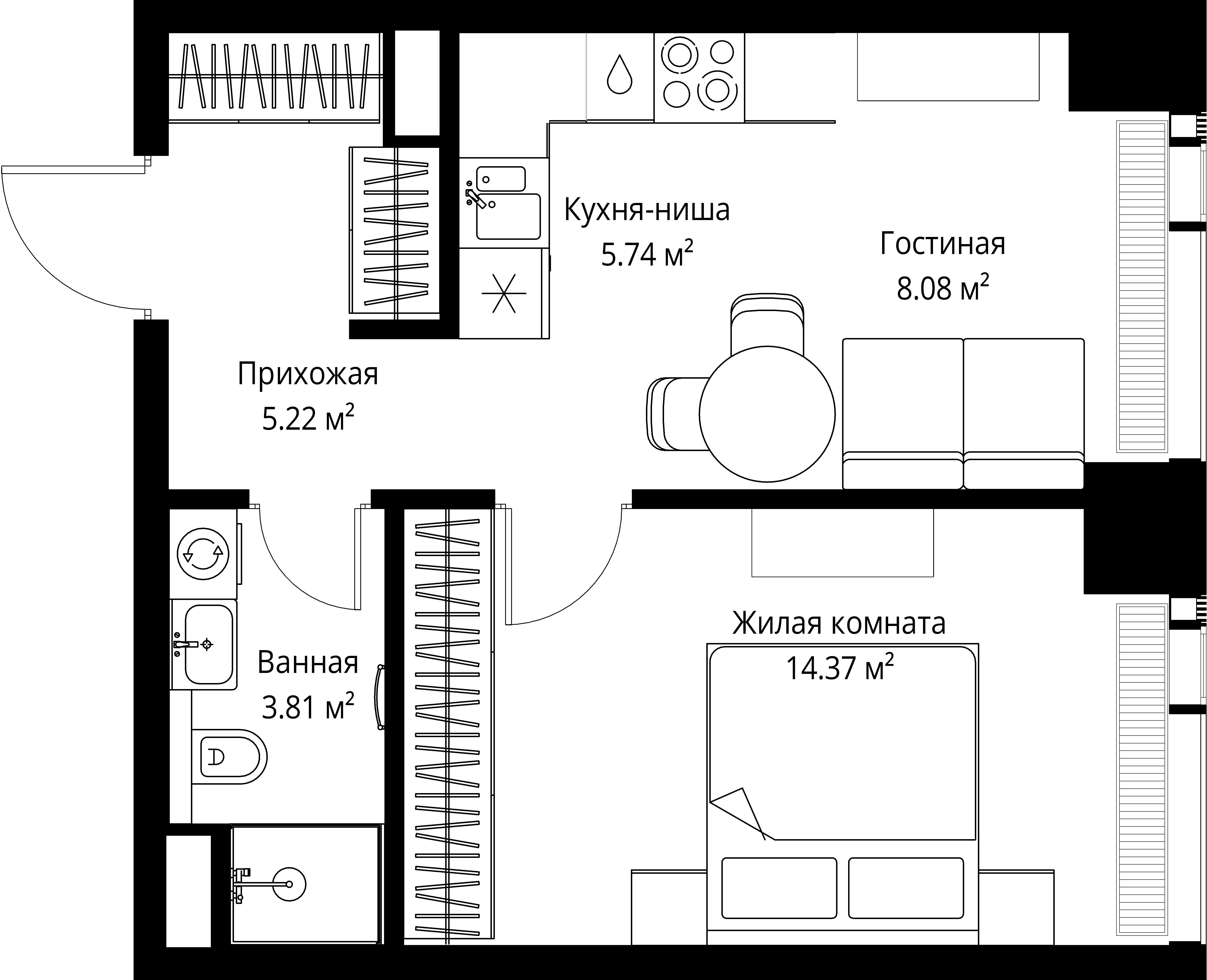 Квартира №33306