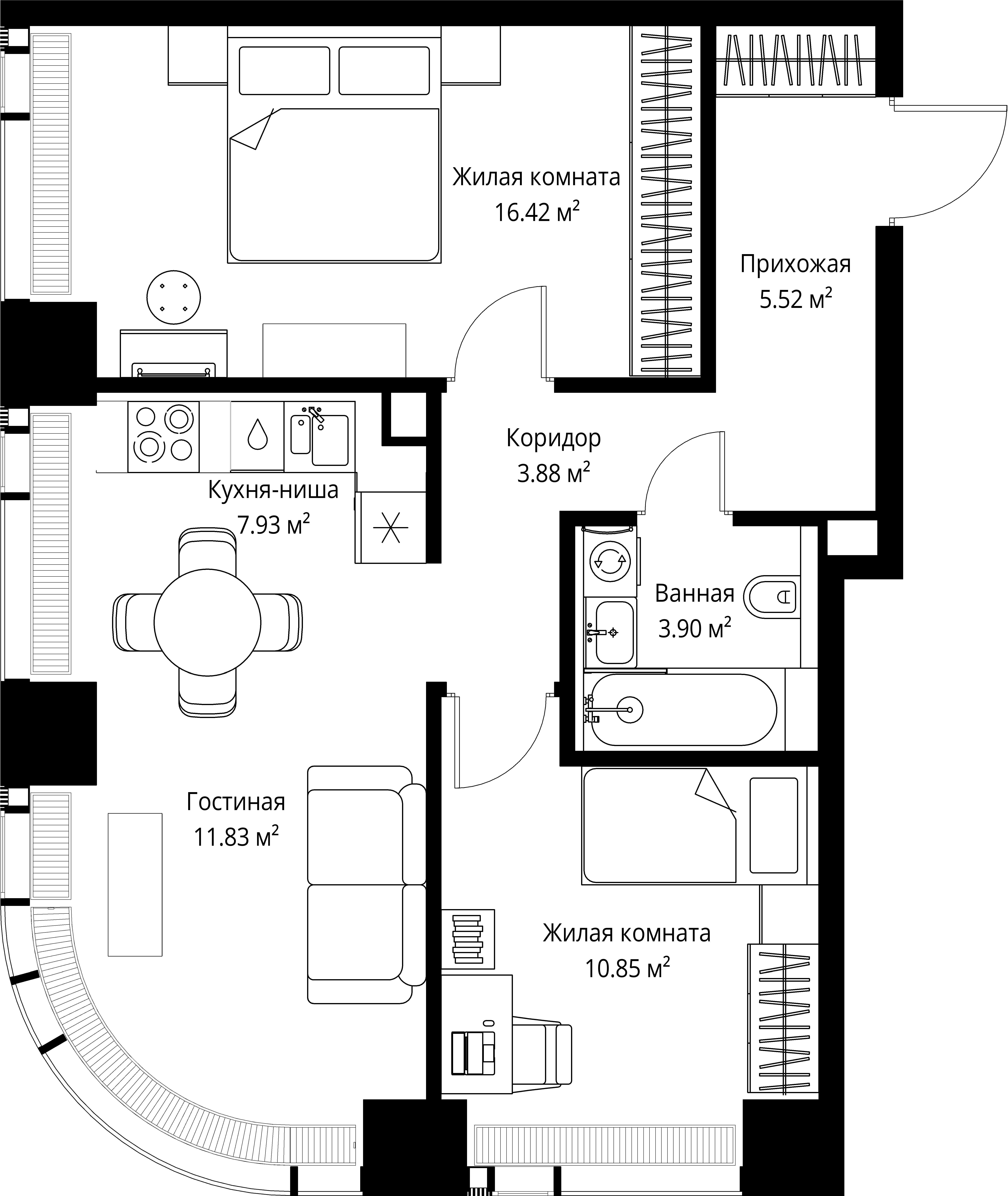 Квартира №33609