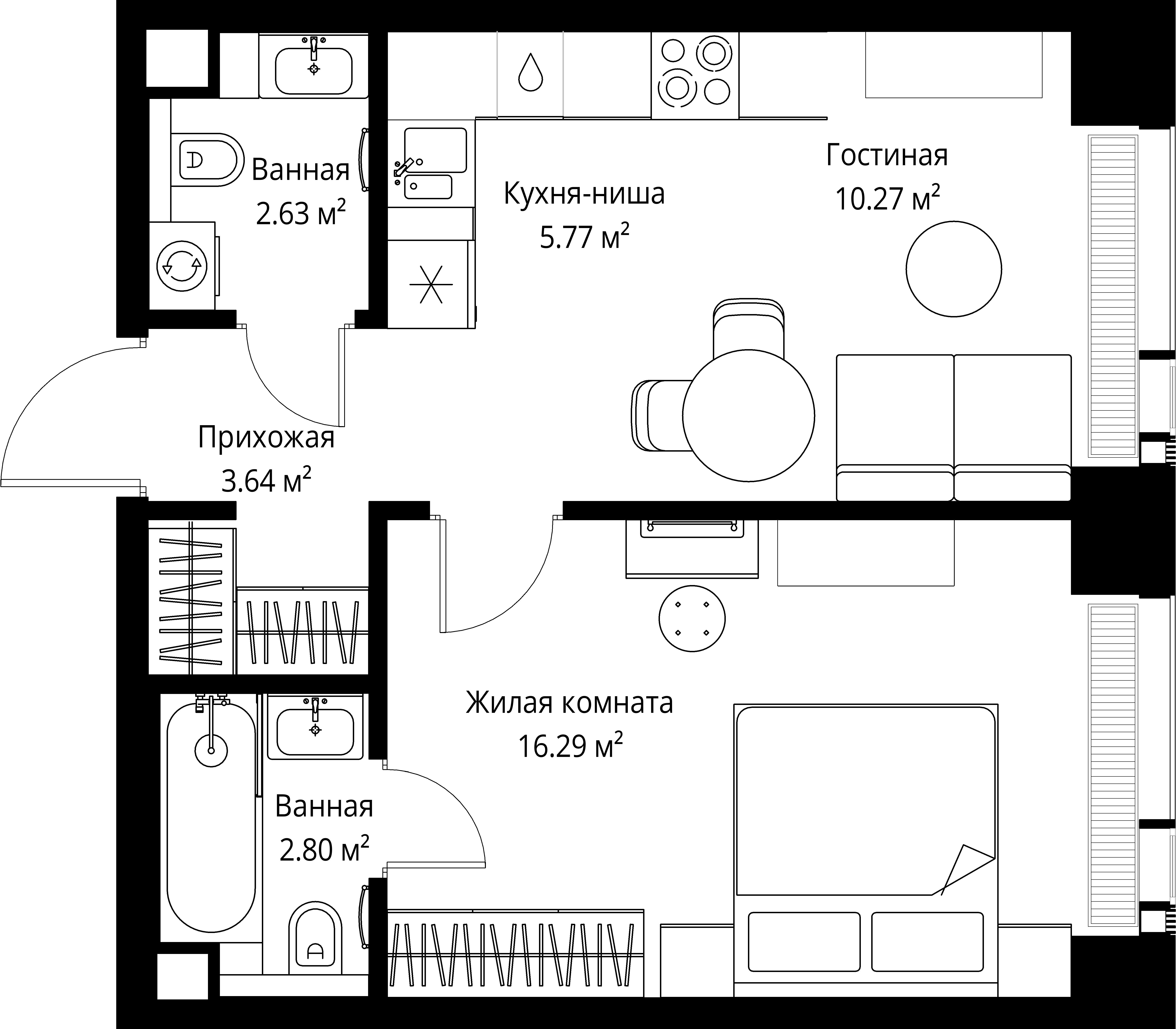 Квартира №34804