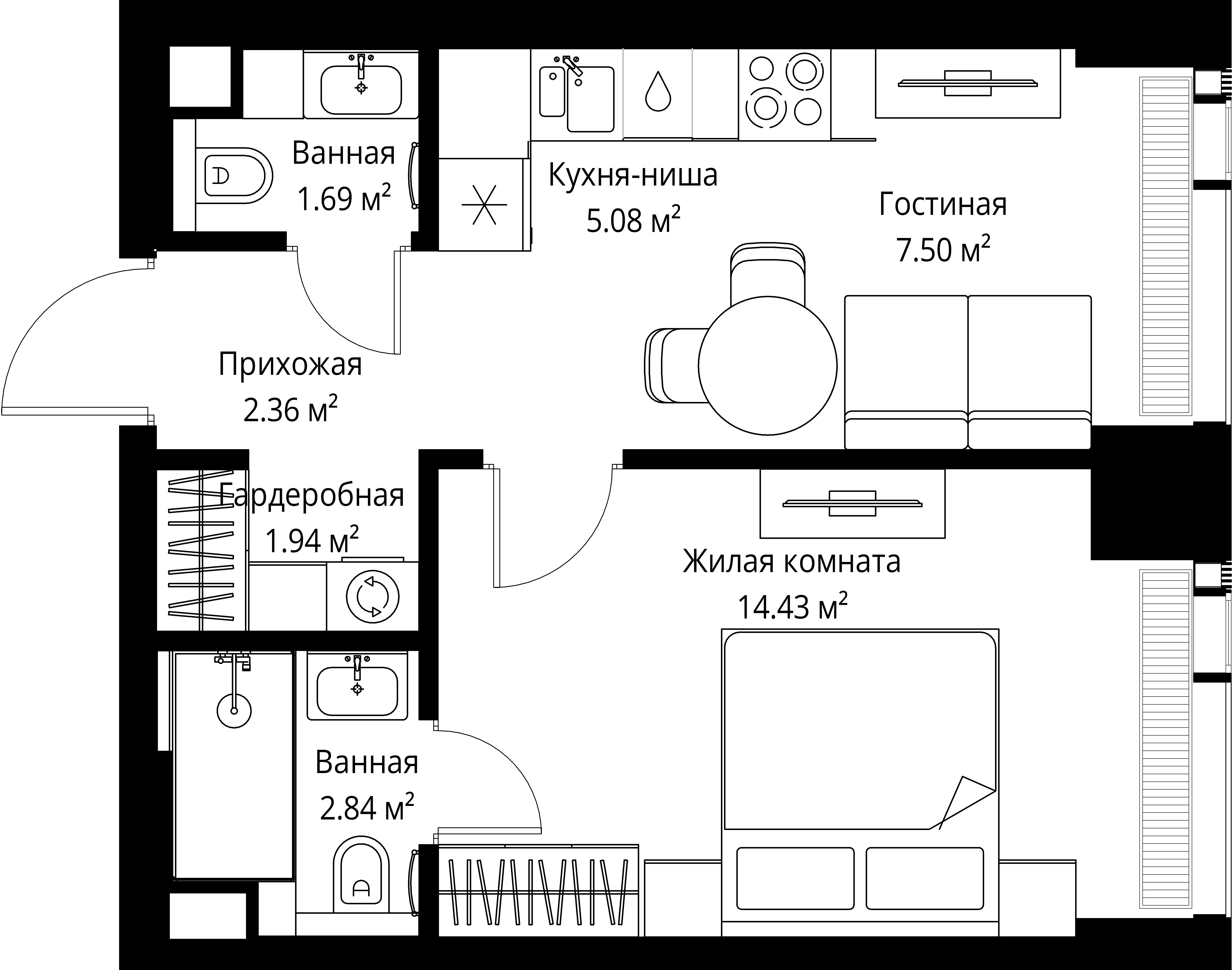 Квартира №30505