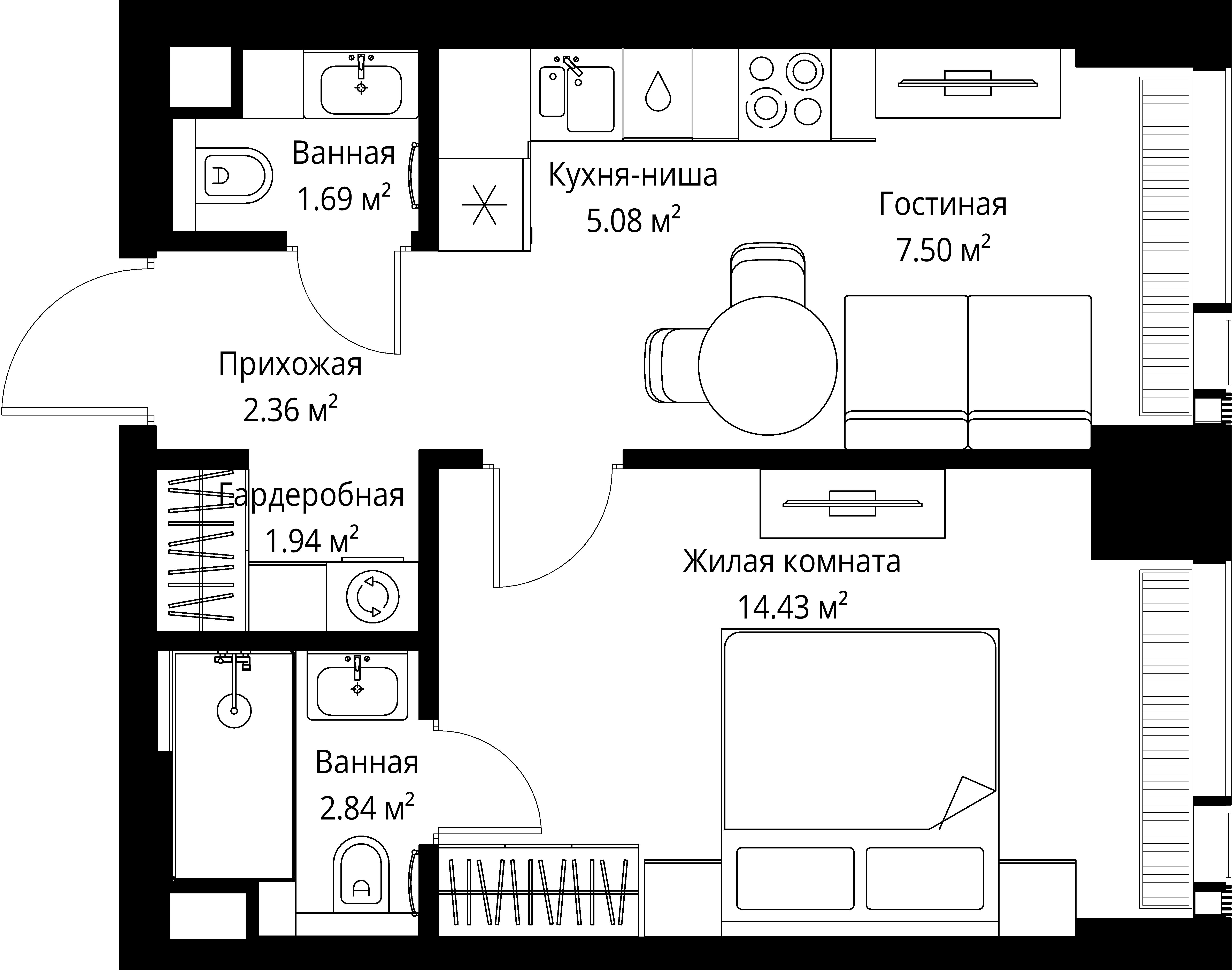 Квартира №30605
