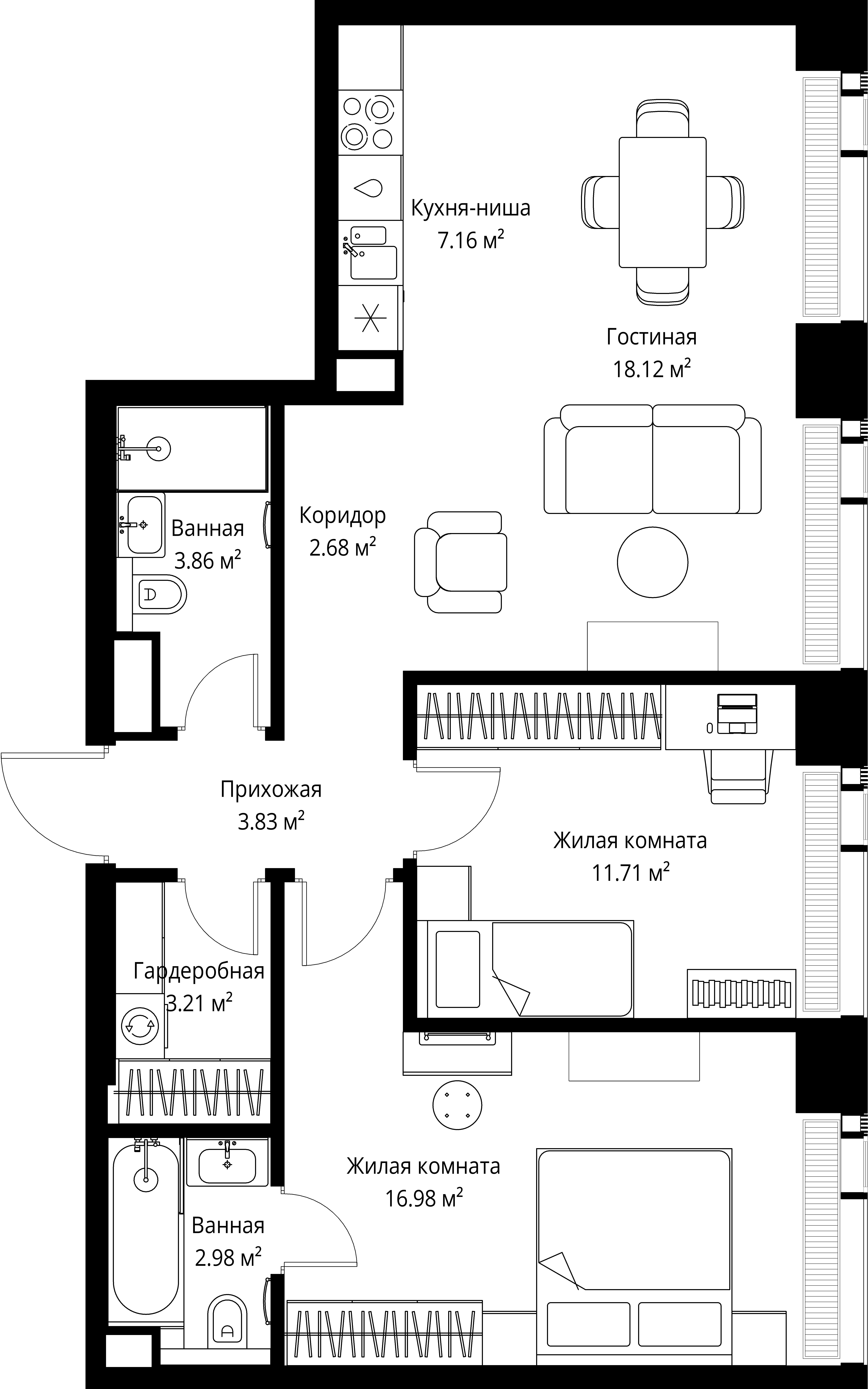 Квартира №36302