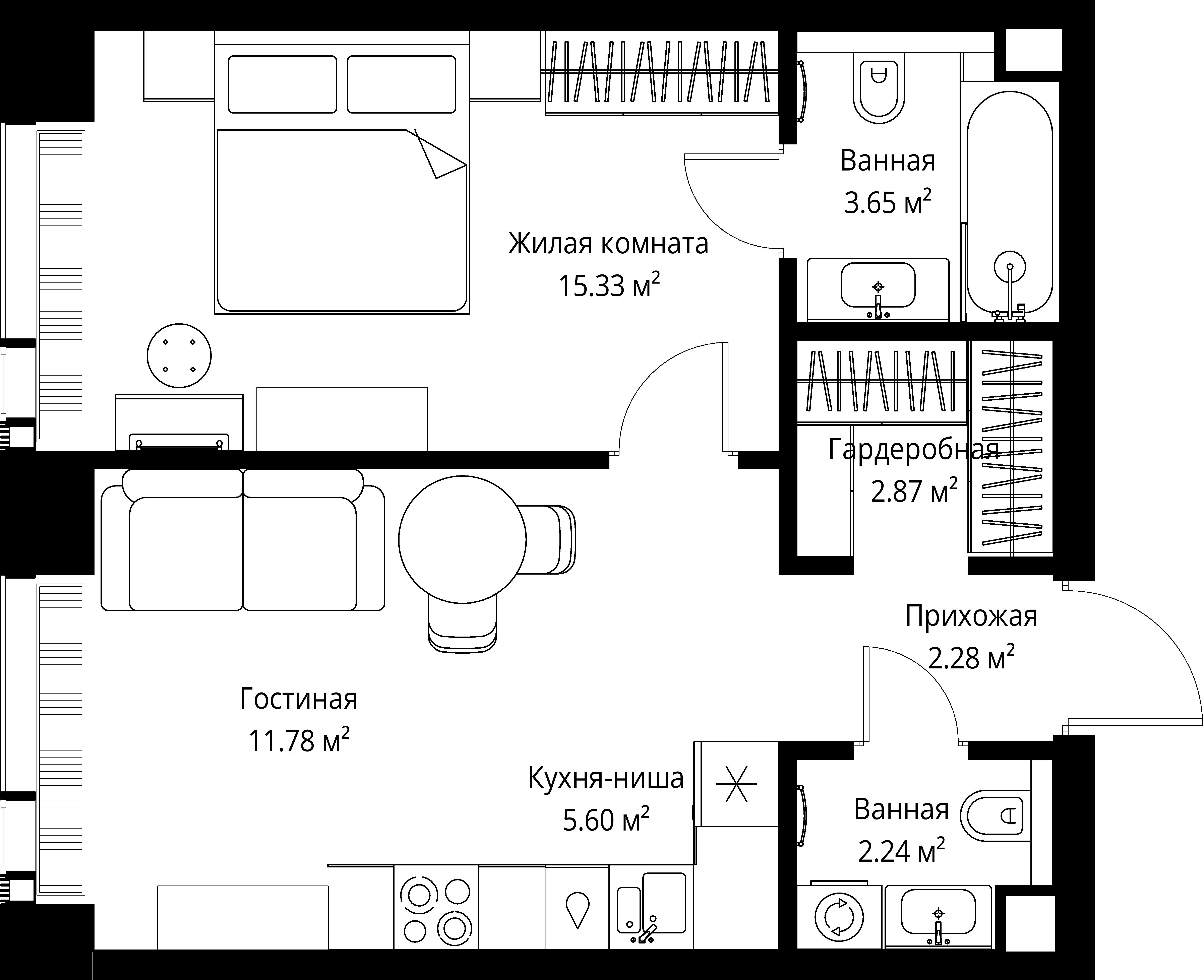 Квартира №36309